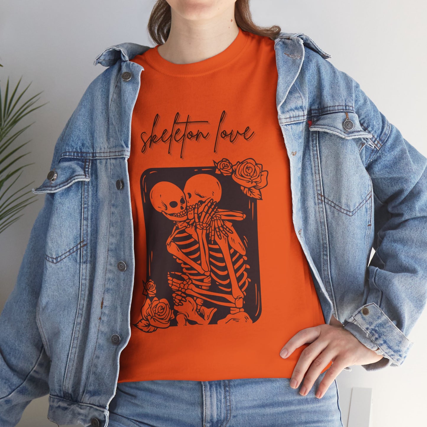 Skeleton Love Tshirt, Halloween Party Skeleton Shirt, Halloween Fall Gift, Funny Skeleton Tee, , Skeleton Funny Tshirt, Family Love Funny Tee