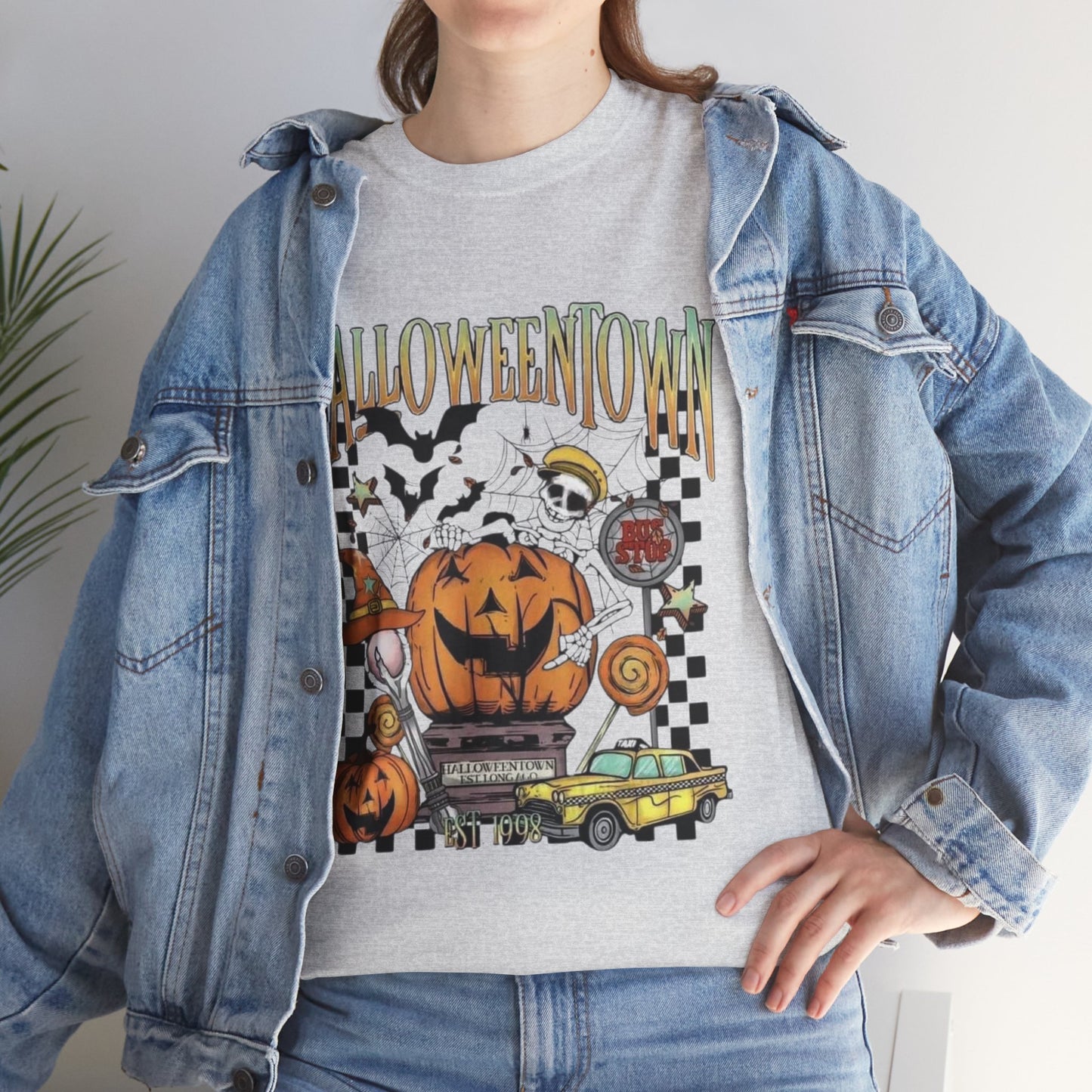 Retro Halloweentown Shirt, Halloweentown Shirt, Halloweentown Pumpkin T-shirt, Fall Shirt, Ghost Shirt, Halloween Crewneck, Spooky Season