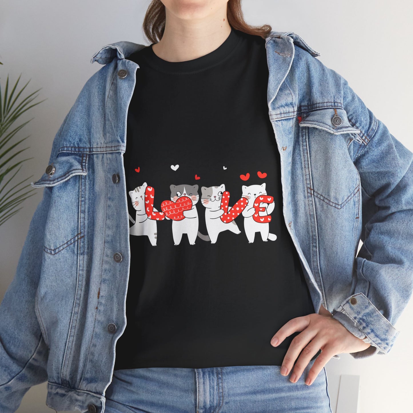 Cats Lover Valentine Shirt, Valentine's Day Gift