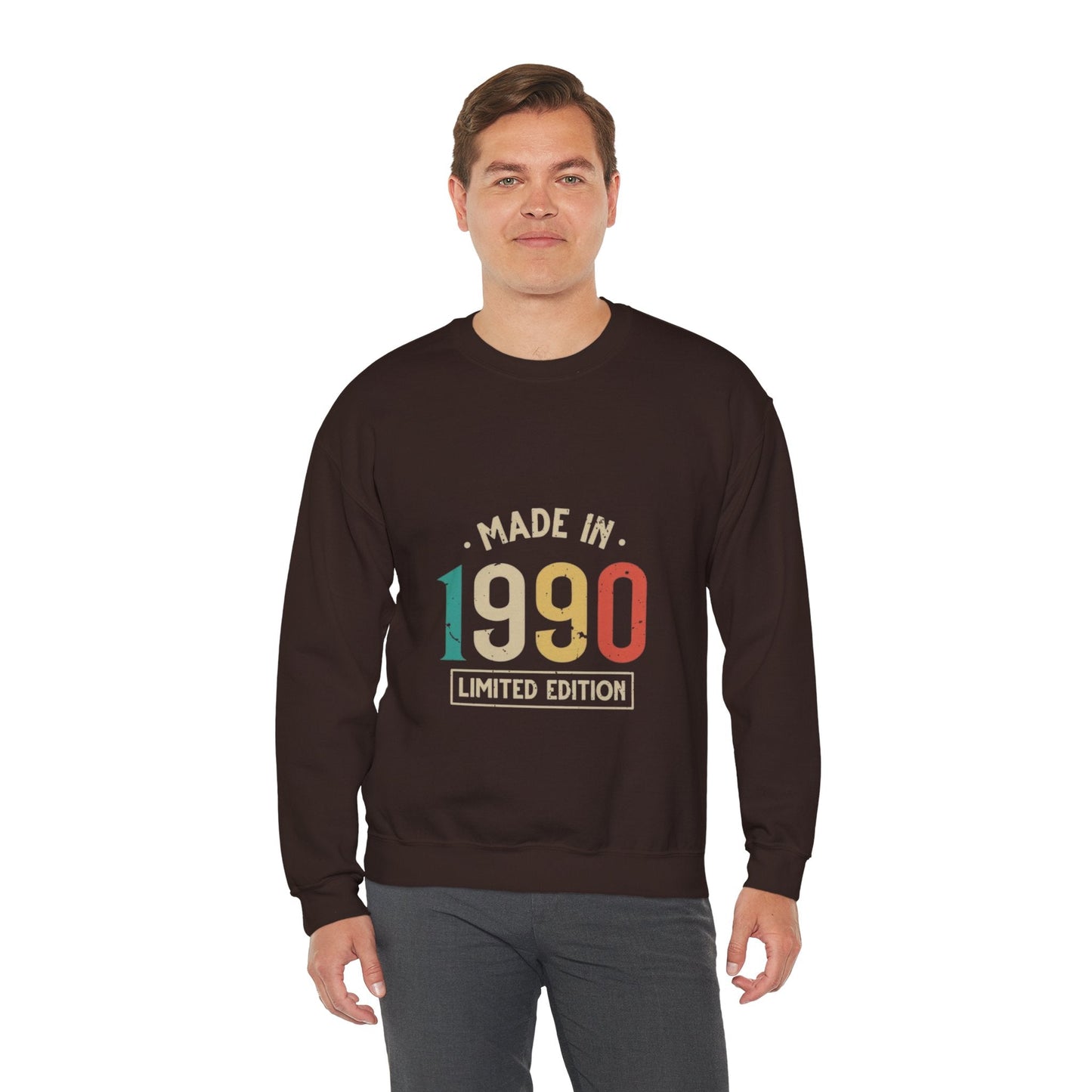 1990 Limited Edition Sweatshirt Unisex Crewneck, Retro Gift