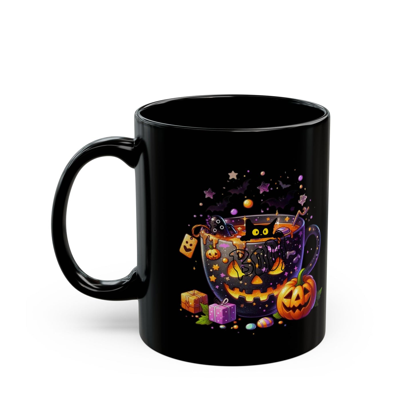 Its a Tea Mugs, Halloween Mugs Pumpkin