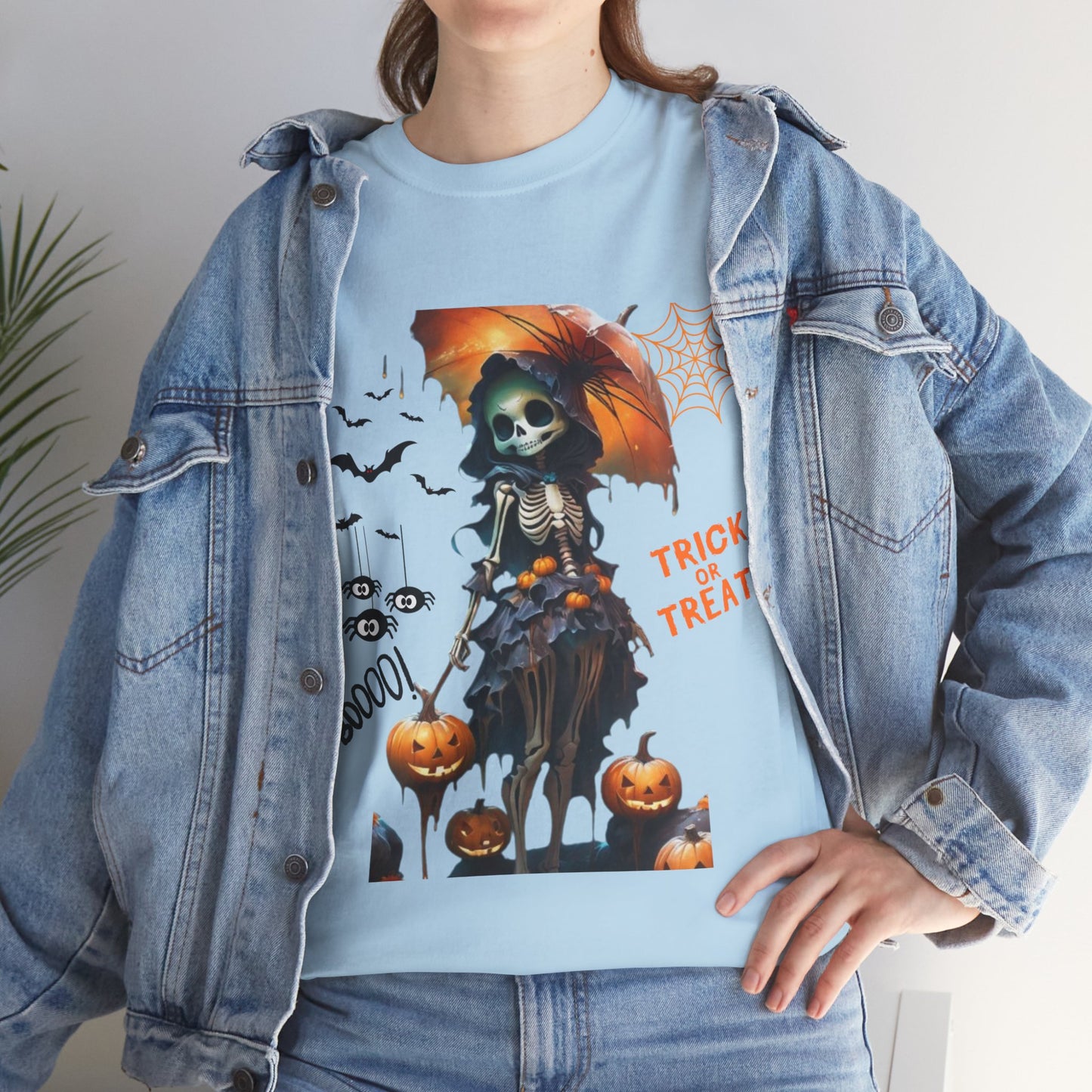 Girl Skeleton Shirt for Halloween