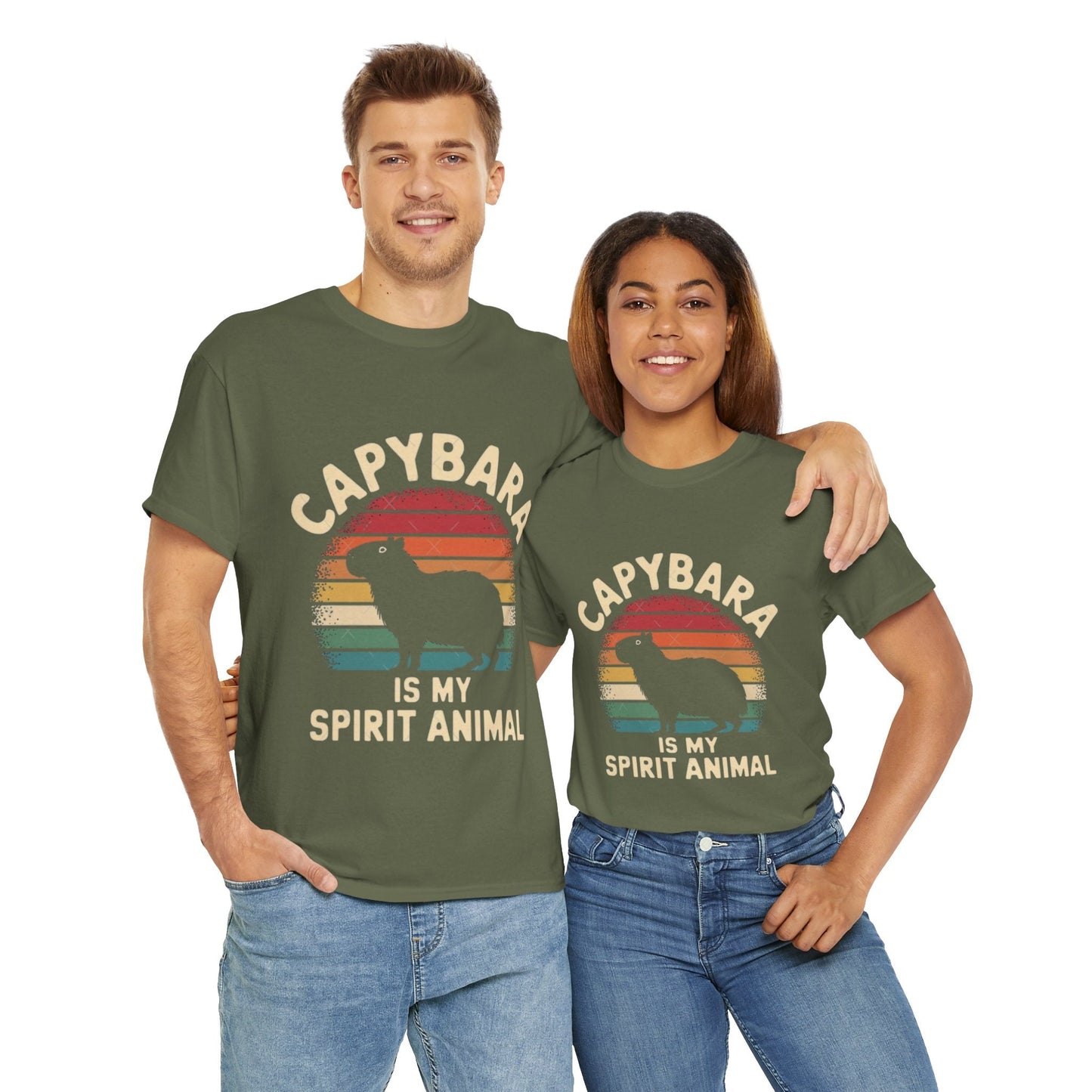 Capybara Spirit Animal T-Shirt - Fun & Trendy Graphic Tee