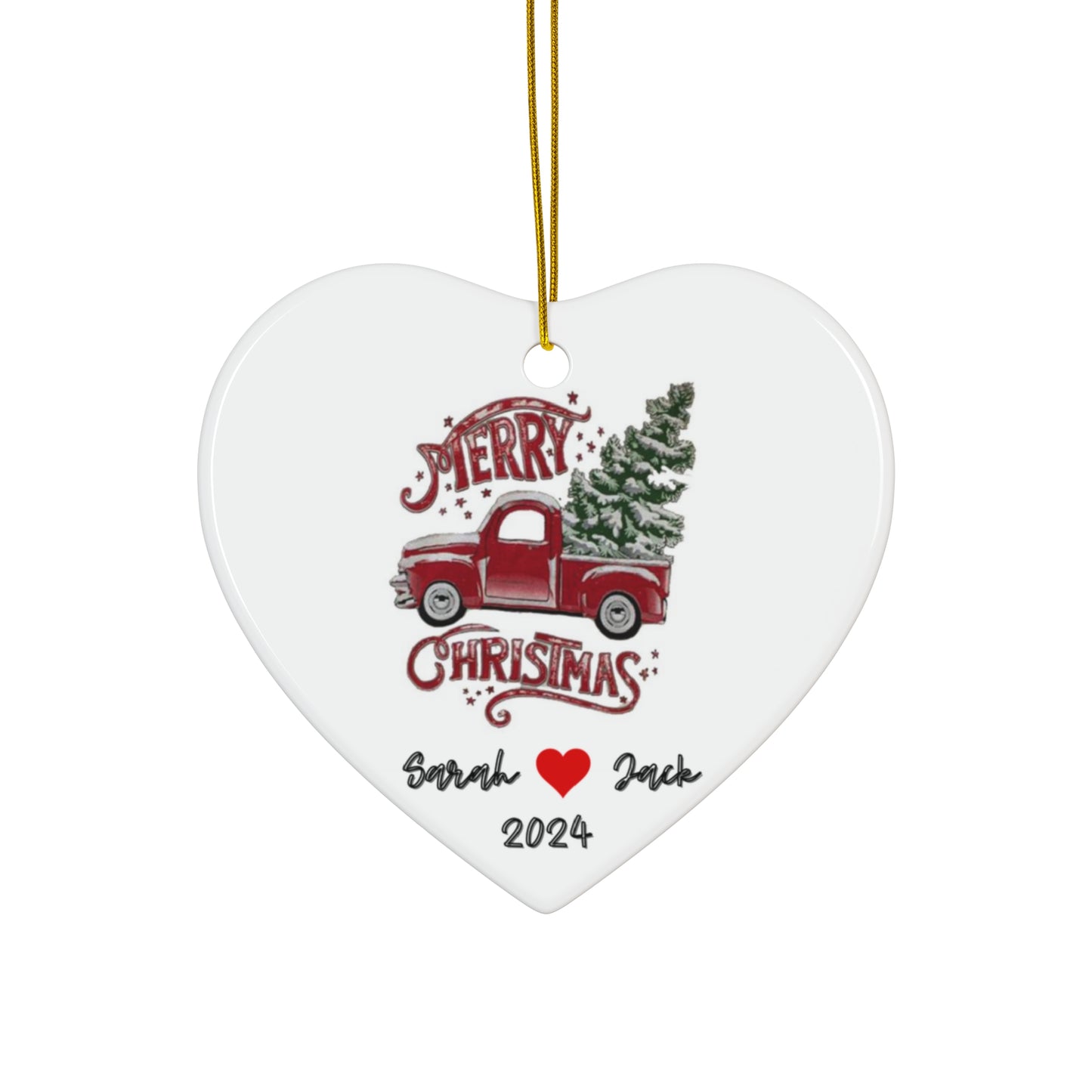 First Christmas Married Ornament