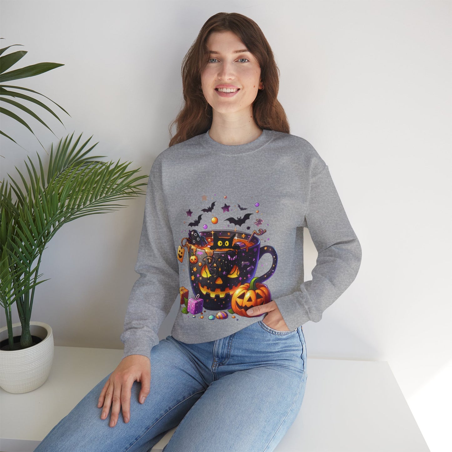 Its a Tea Sweatshirt, Halloween Sweatshirt, Pumpkin Tea Lover Gift, Tea Lover Sweatshirt, Tea DrinkerGift, Tea Gift Sweatshirt,  Pumpkin Tea