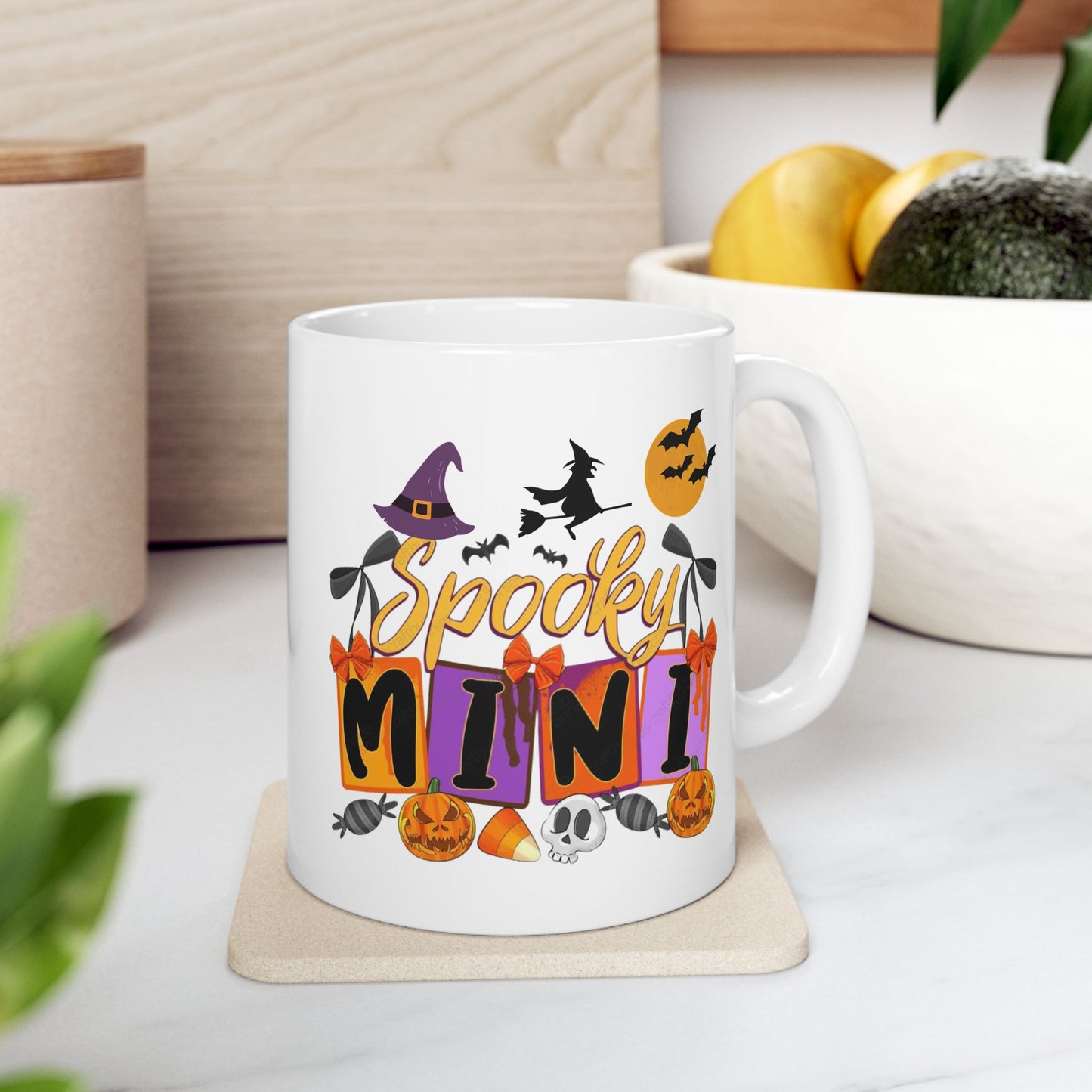 Spooky Mini Mugs, Spooky Mama Mugs, Mom Halloween Mugs, Matching Mugs, Mama and Mini Mugs, Fall Mugs, Mini halloween Gift, Mugs Gift