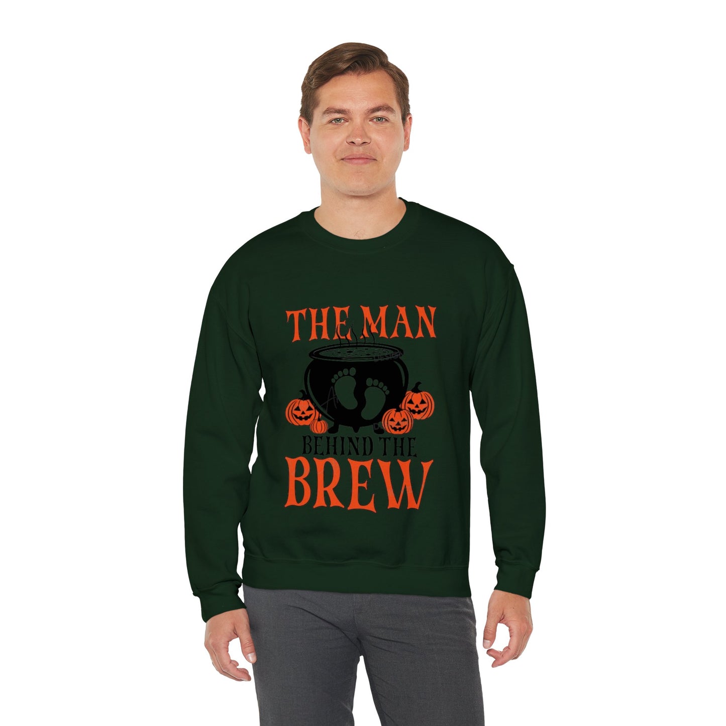 The Man Behind the Brew, Pregnancy Sweatshirt Gift, The Man Behind The Bump, Funny Sweatshirt, Mens Dad Shirt Baby, Gifts for Dad Pregnant