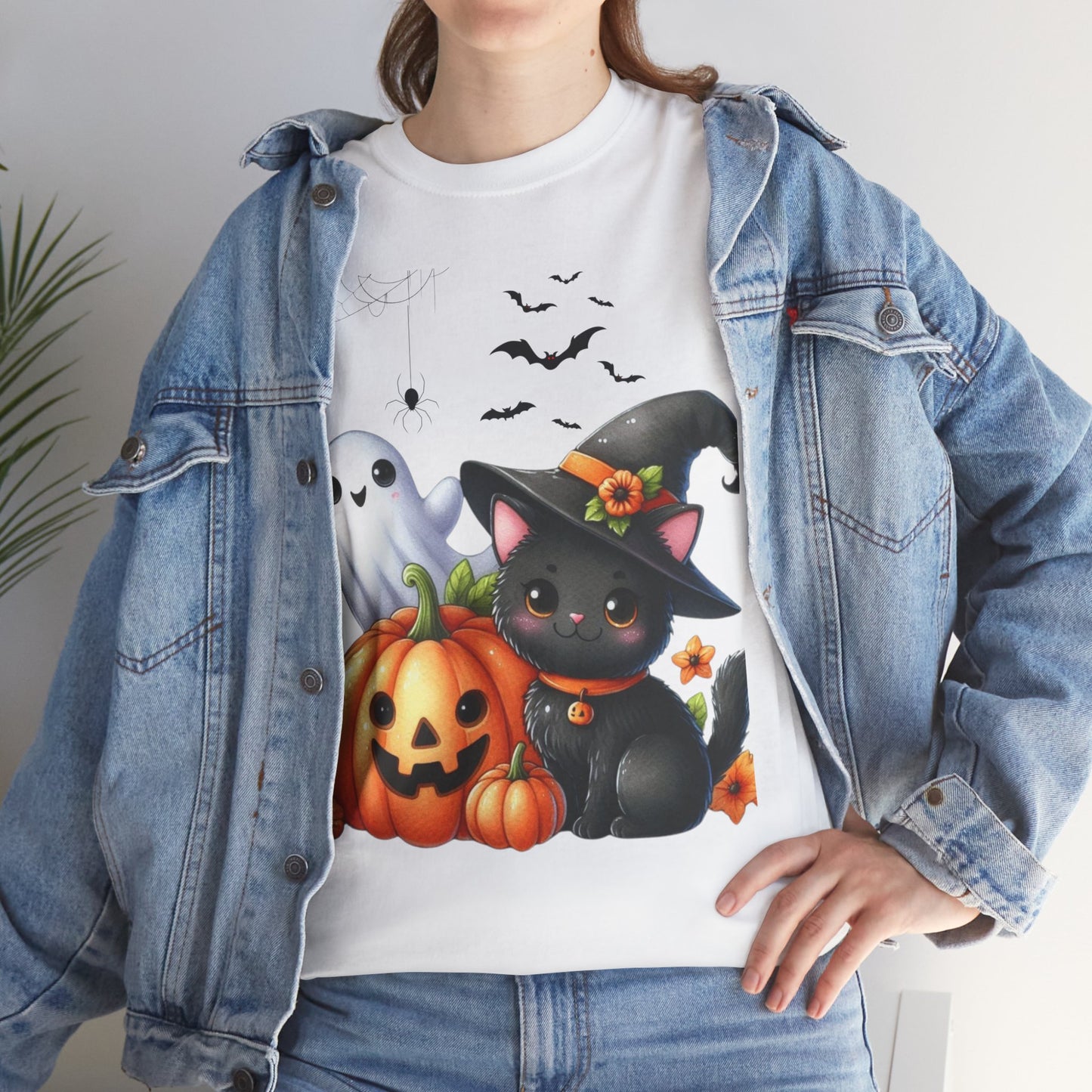 Halloween Cat Kids Shirt