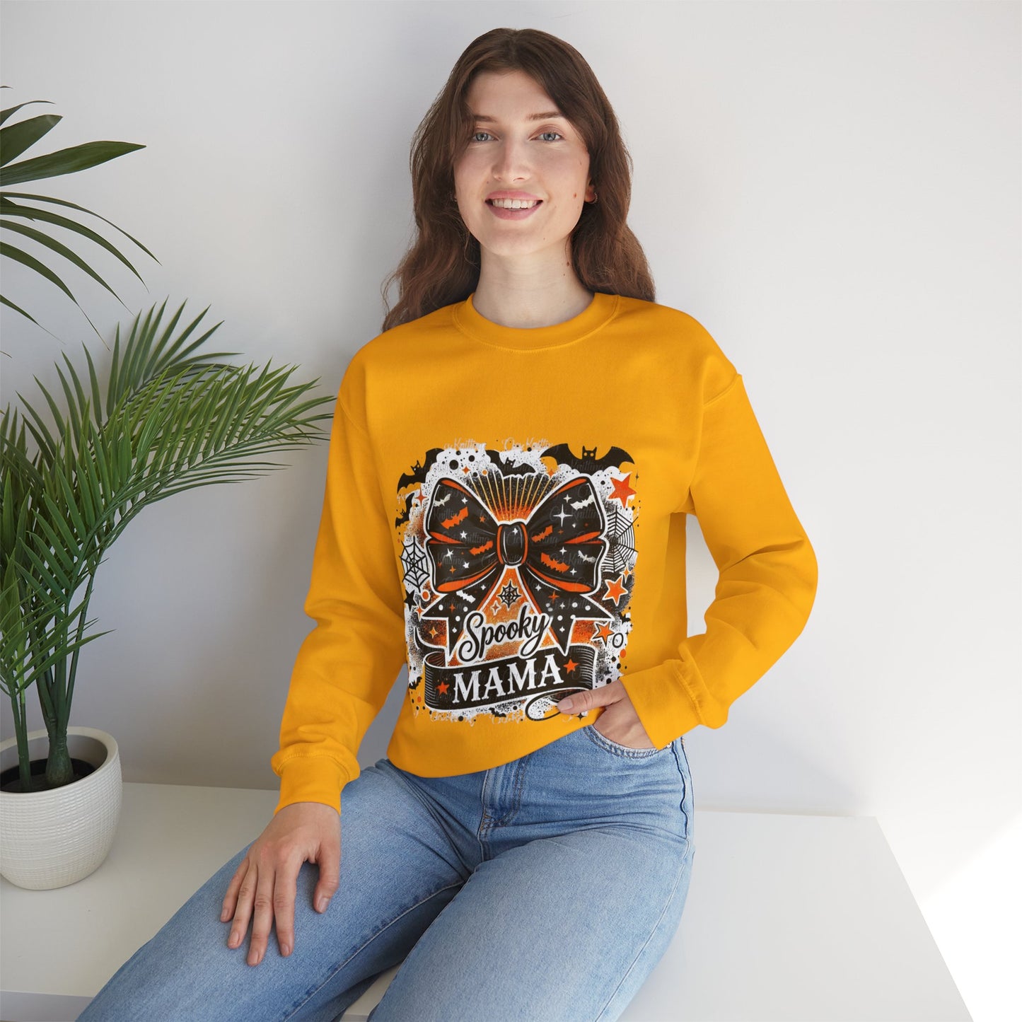 Spooky Mama Sweatshirt, Coquette Halloween Sweatshirt, Spooky Season, Retro Halloween Sweatshirt, Spooky Vibes, Mama Halloween Sweetshirt