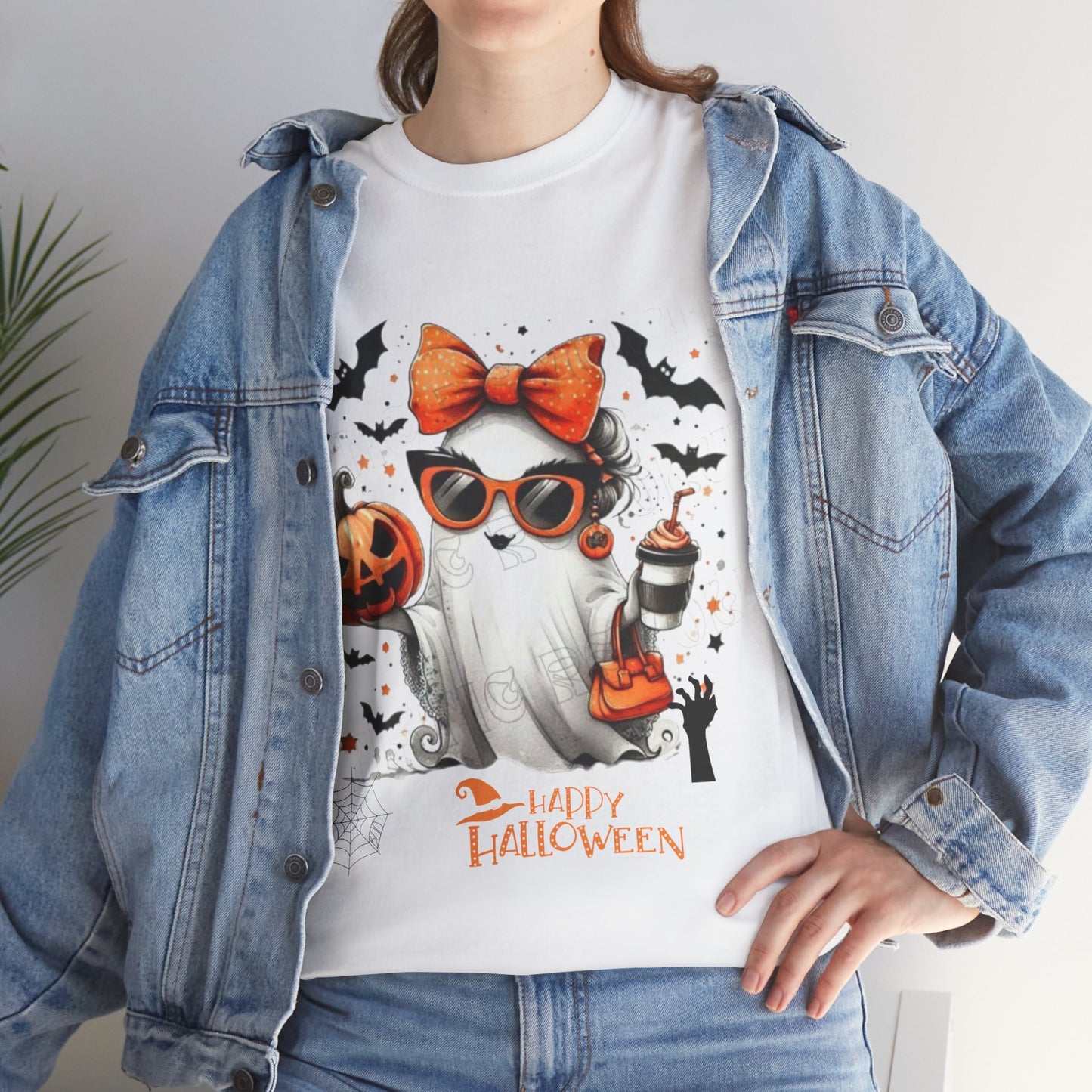 Halloween Girl Shirt, Girl Ghost Shirt