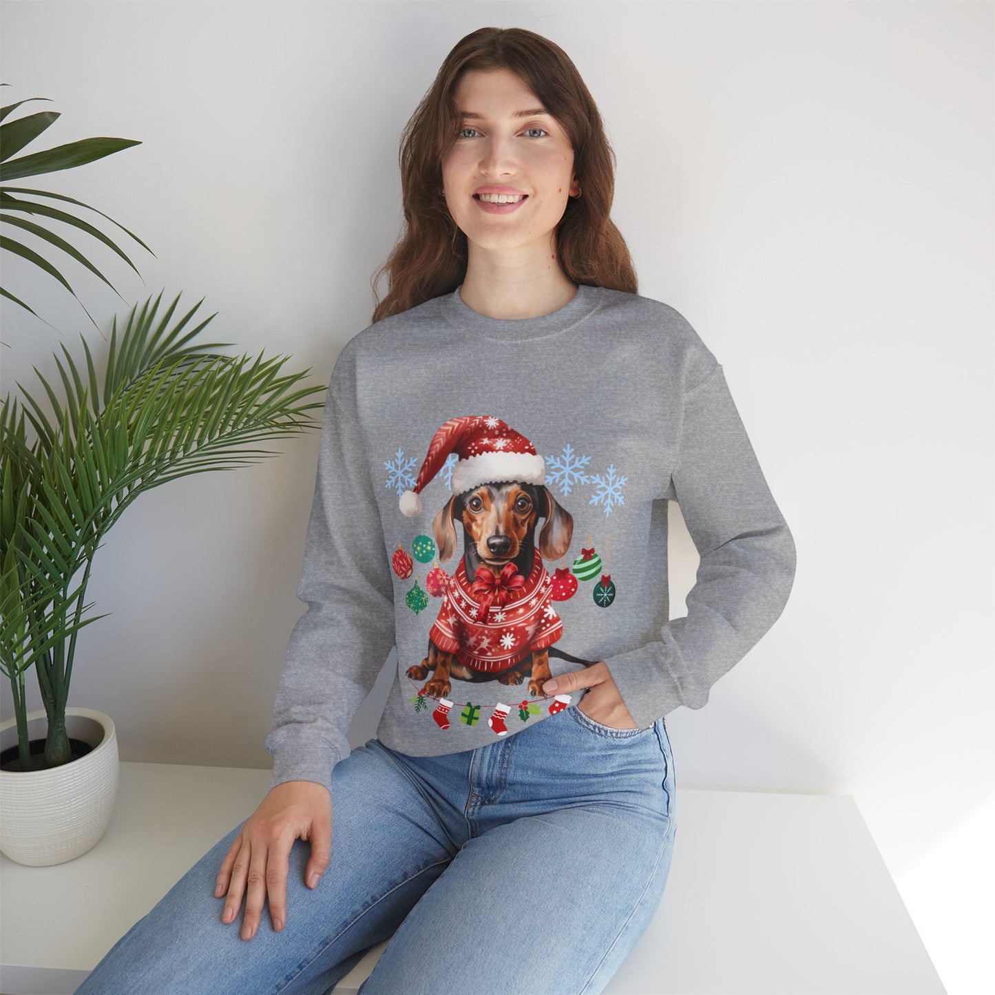 Funny Christmas Dogs Sweatshirt