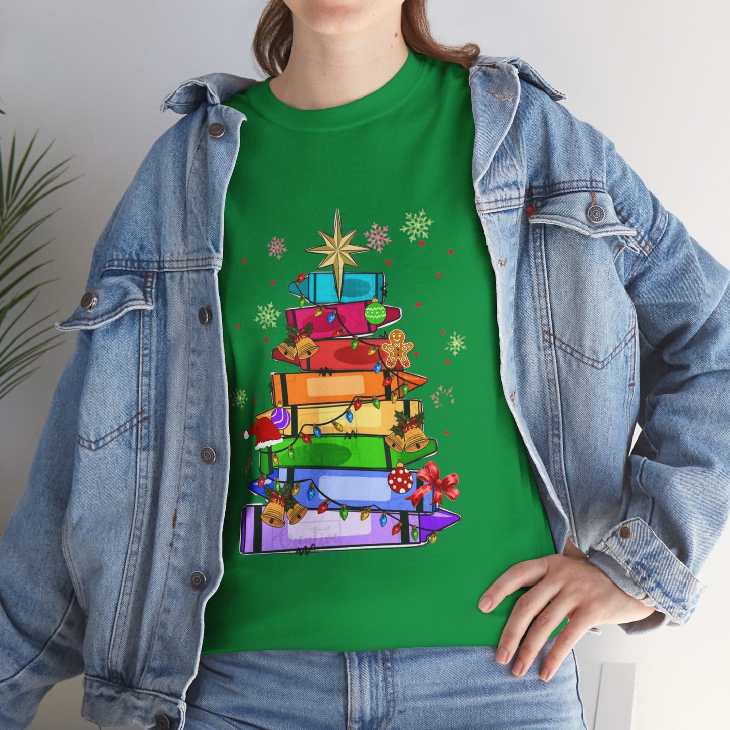 Crayons Christmas Tree T-shirt