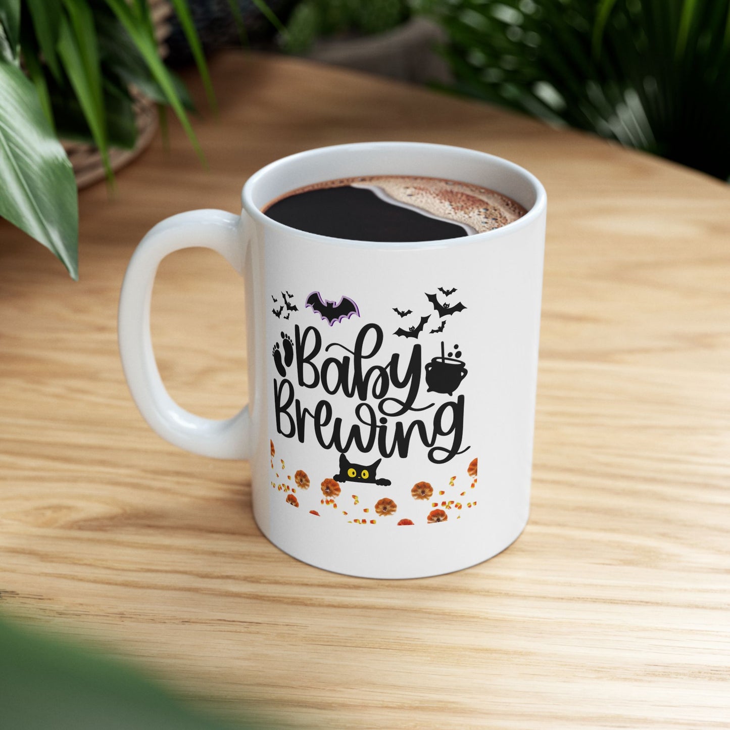 Baby Brewing Halloween Mugs