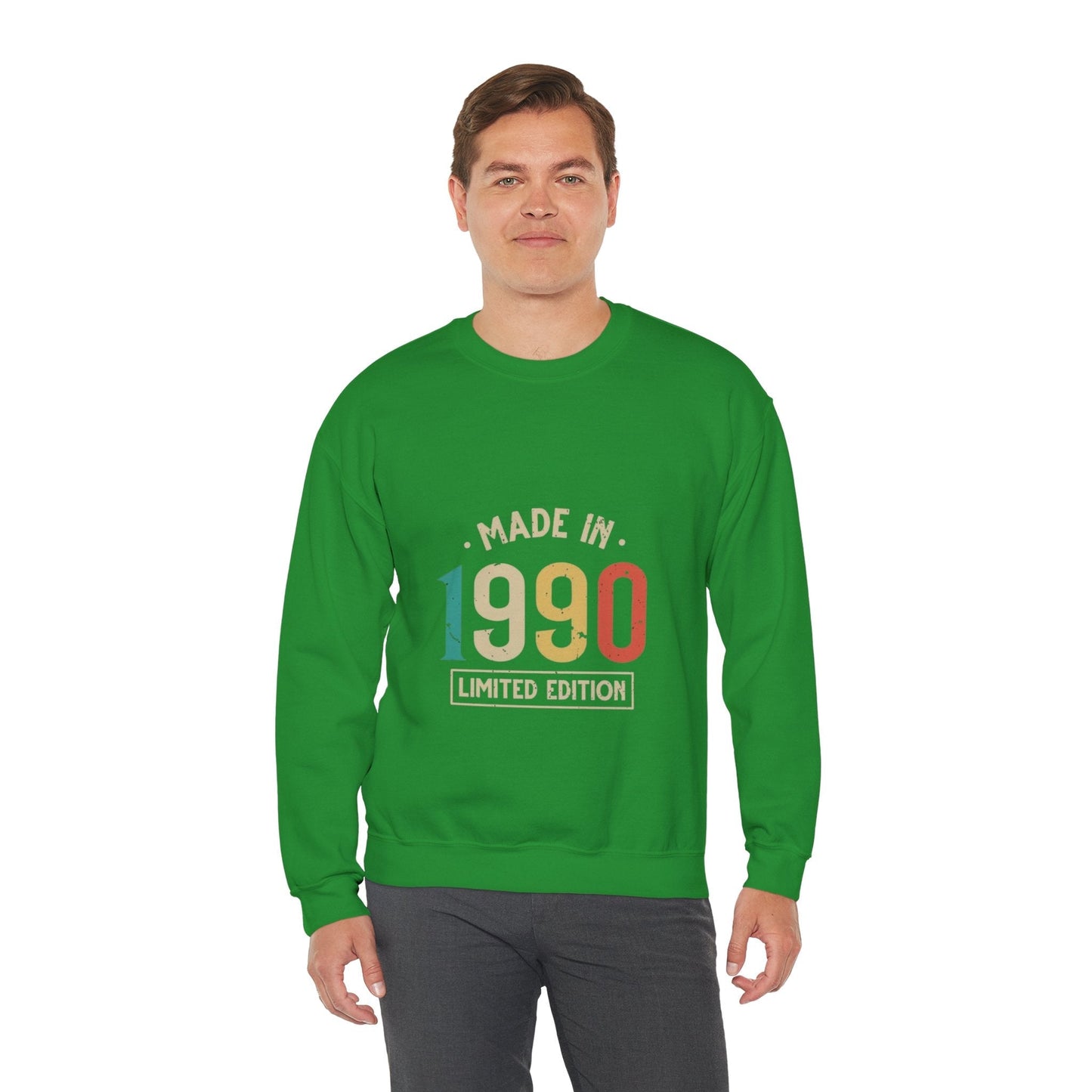 1990 Limited Edition Sweatshirt Unisex Crewneck, Retro Gift