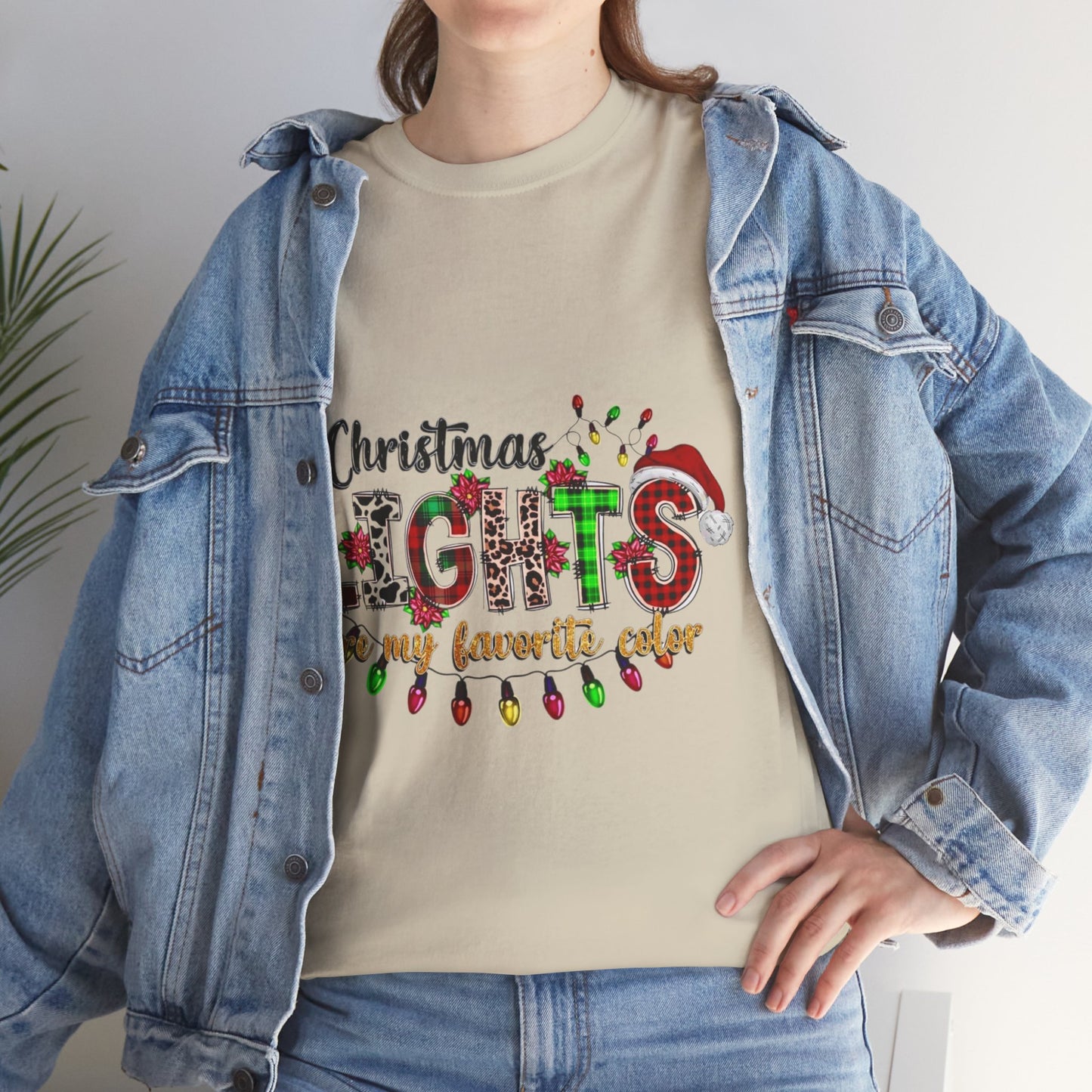 Christmas Lights Are My Favorite Color Shirts