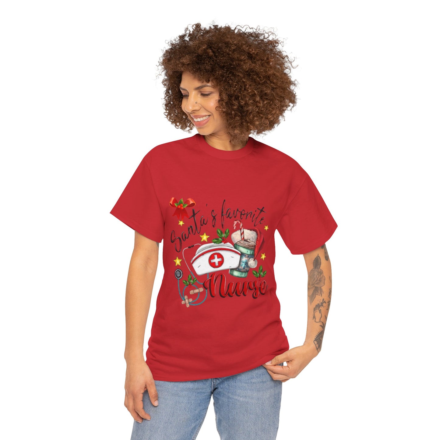 Santa's Favorite Nurse Shirt