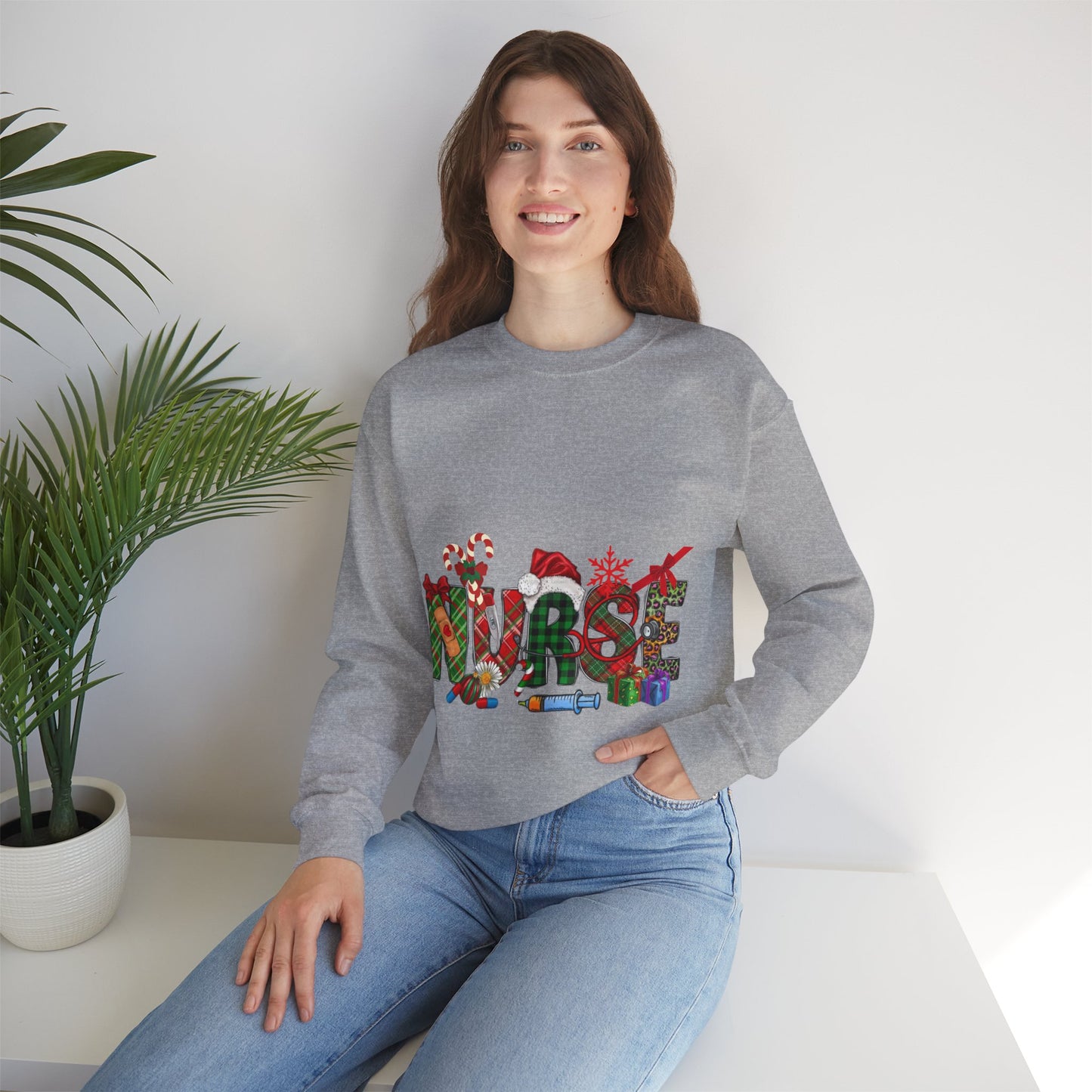 Christmas Nurse Sweatshirt