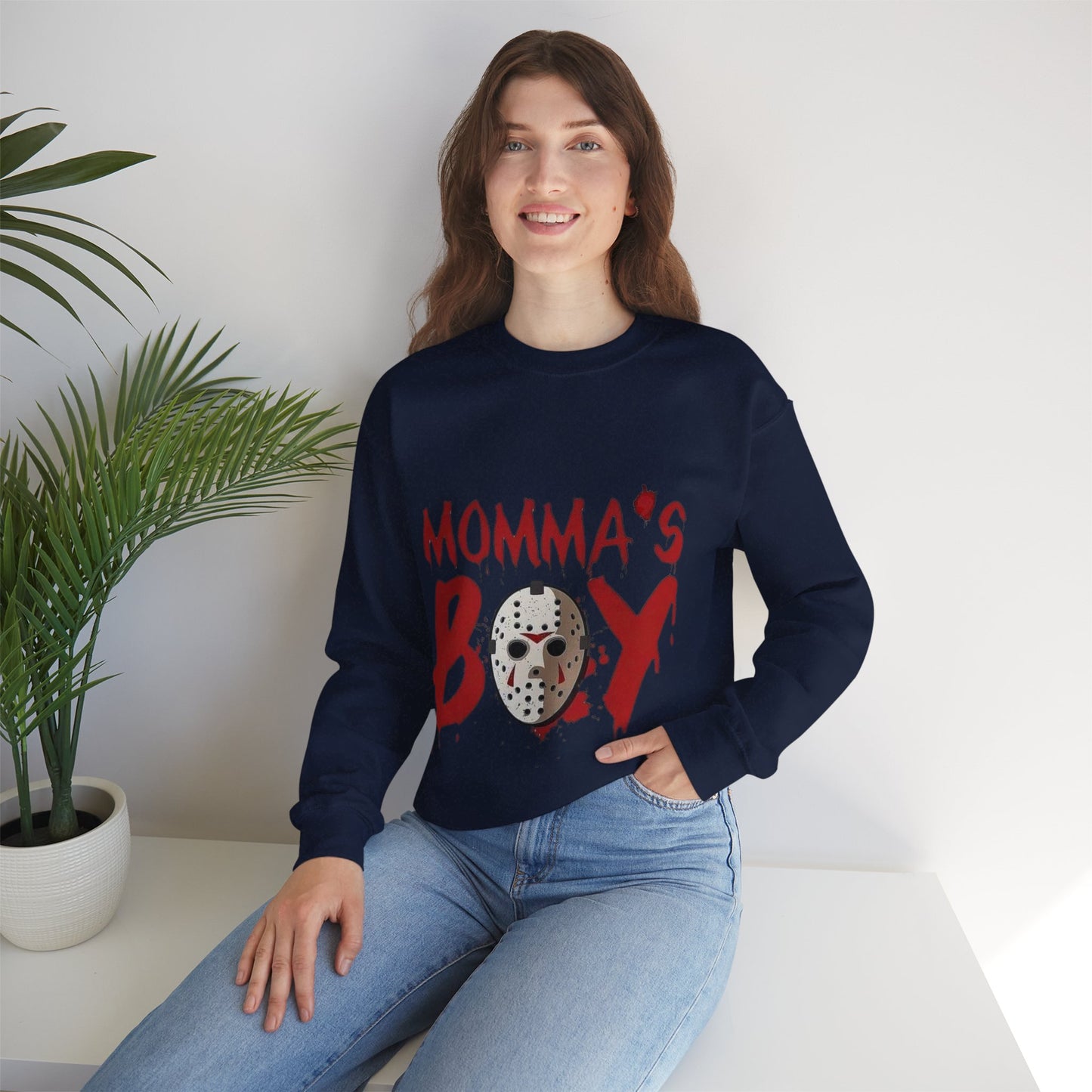 Momma's Boy Sweatshirt, Mama's Boy Gift, Boy Halloween design, Spooky Boy Halloween Sweatshirt, One Spooky Boy, Retro Halloween Boy Shirt