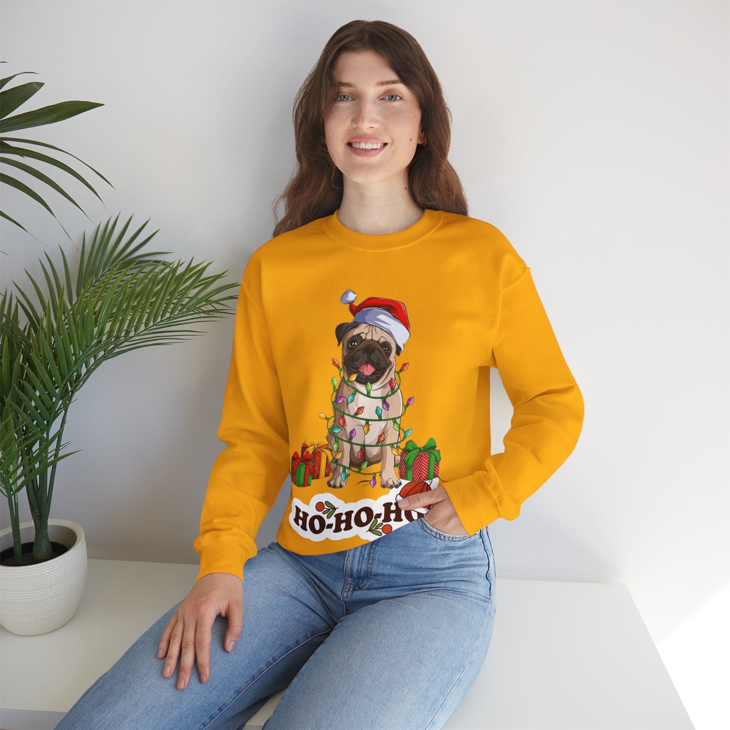 Cute Christmas Dog Sweatshirt