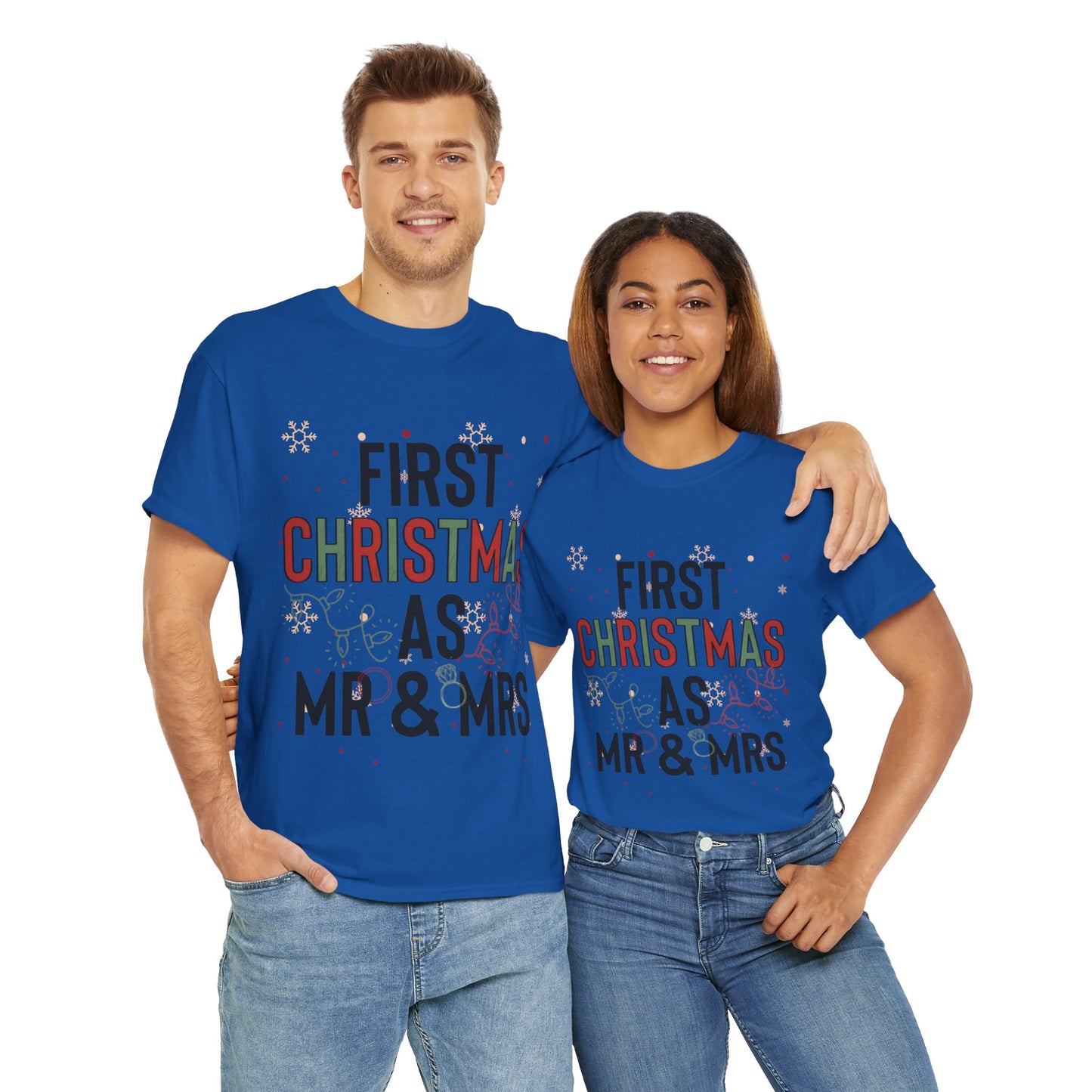 First Christmas As Mr and Mrs Christmas Shirt