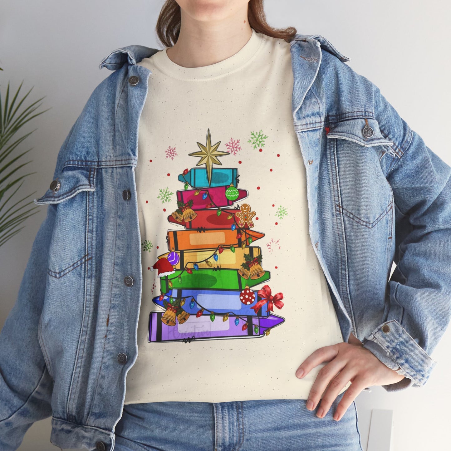 Crayons Christmas Tree T-shirt