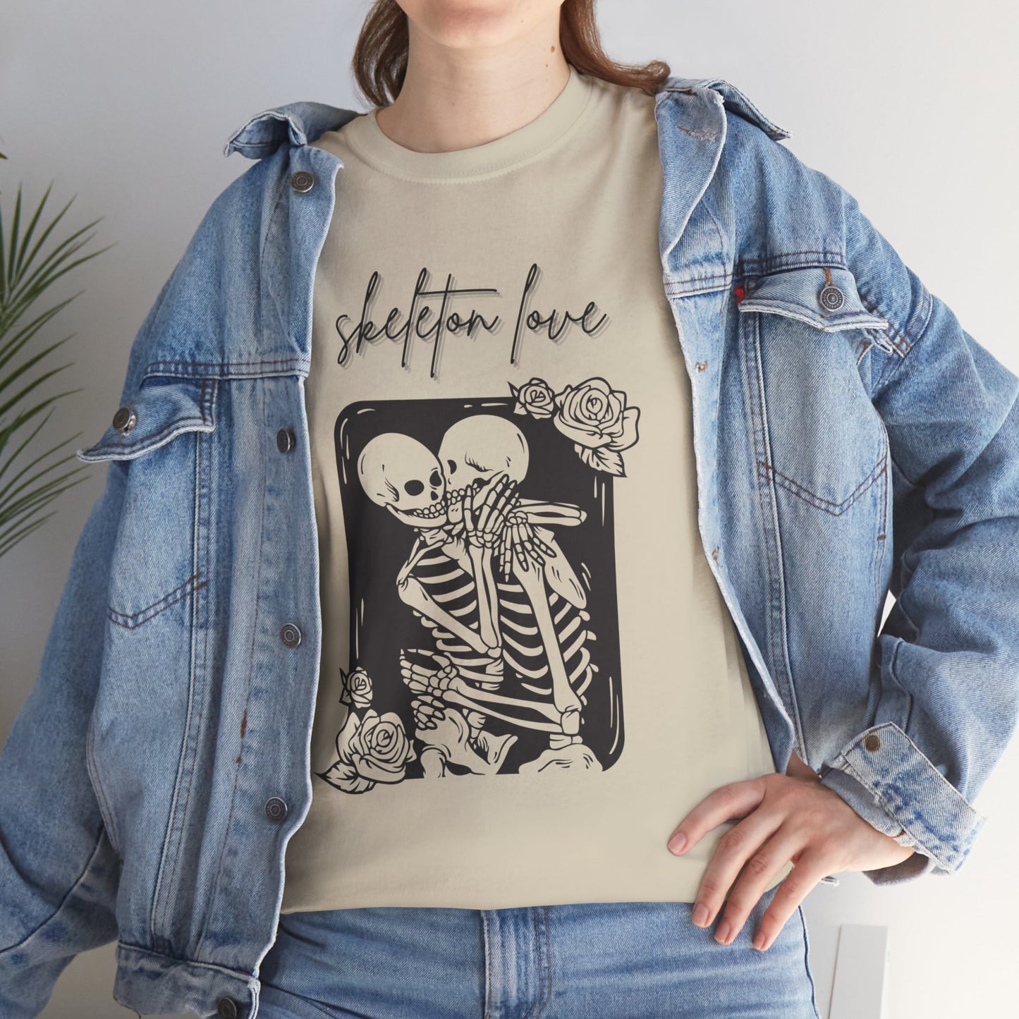 Skeleton Love Tshirt, Halloween Party Skeleton Shirt, Halloween Fall Gift, Funny Skeleton Tee, , Skeleton Funny Tshirt, Family Love Funny Tee