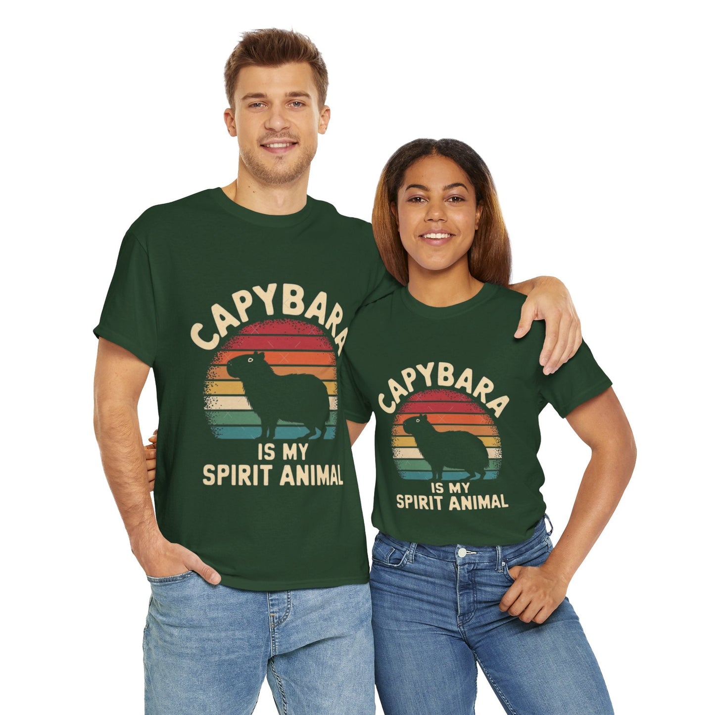 Capybara Spirit Animal T-Shirt - Fun & Trendy Graphic Tee