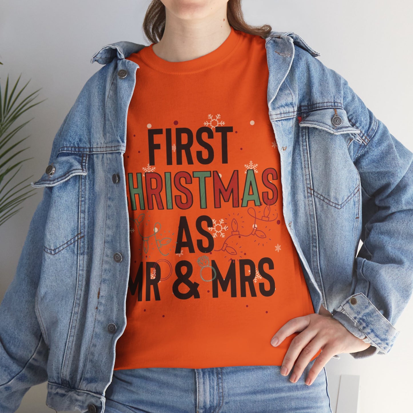 First Christmas As Mr and Mrs Christmas Shirt