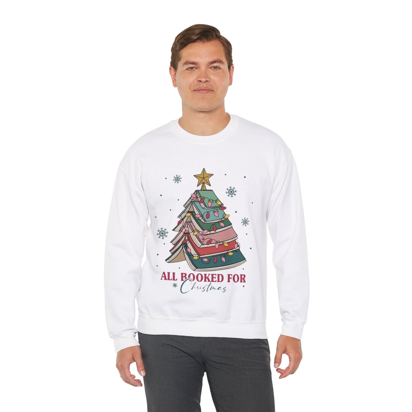 All Booked For Christmas Sweatshirt