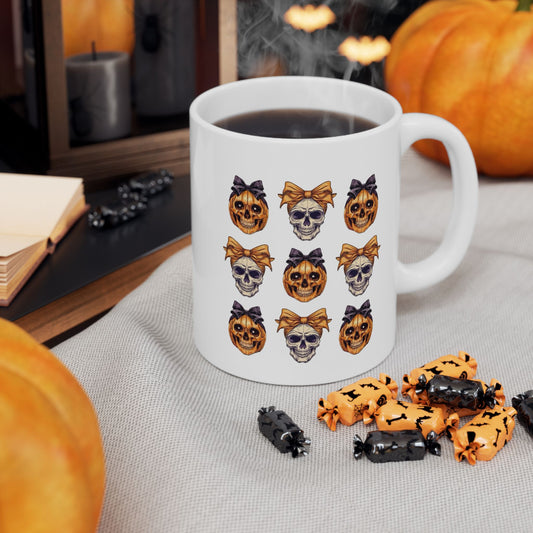 Halloween Skull Mugs