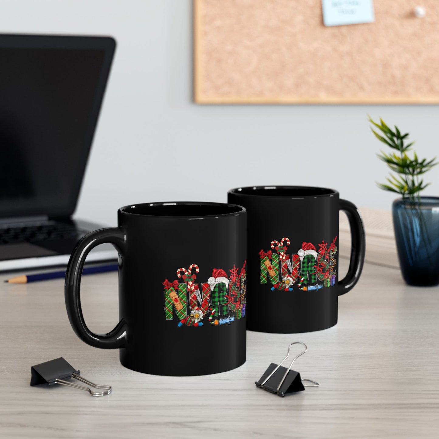 Christmas Nurse Mugs