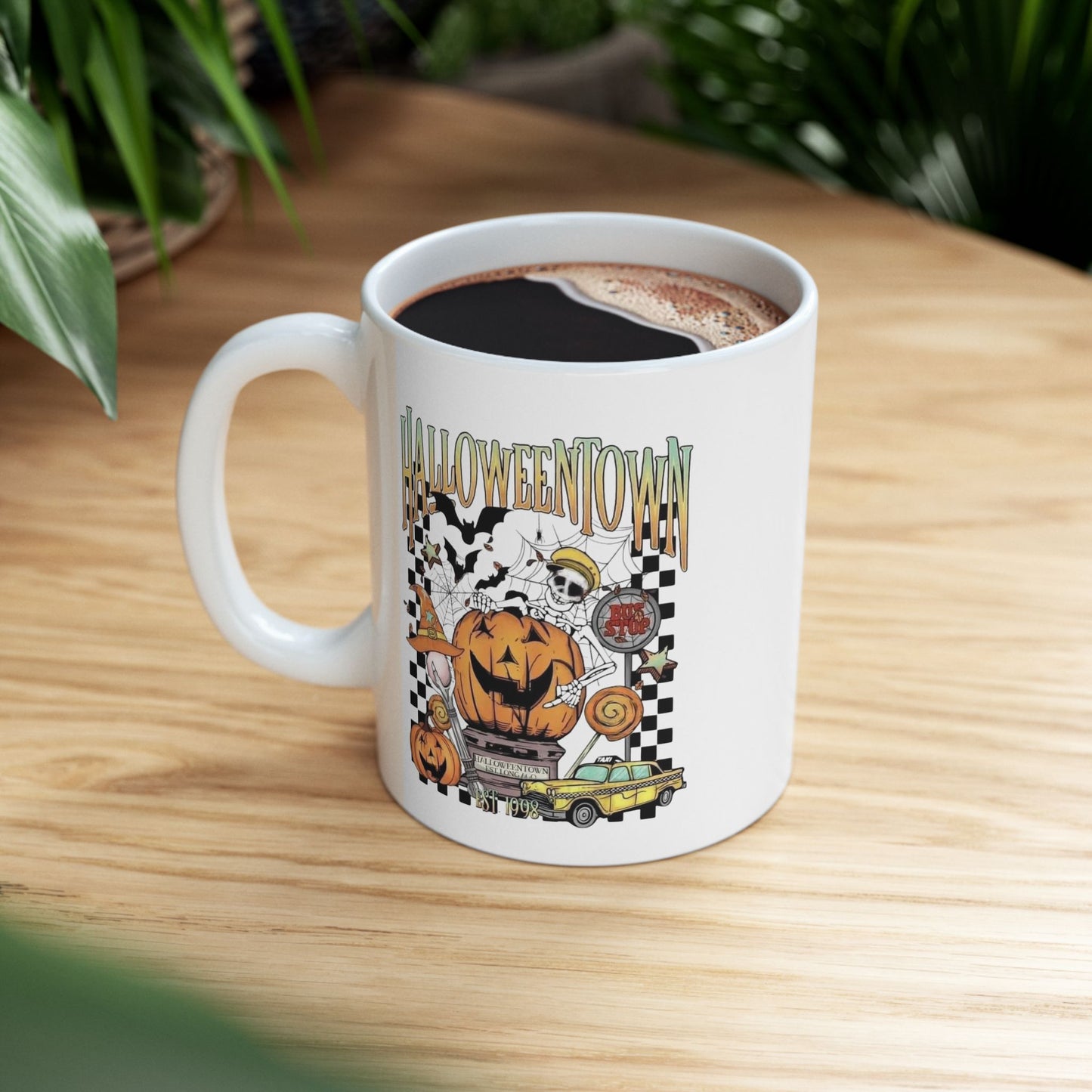 Retro Halloweentown Mugs