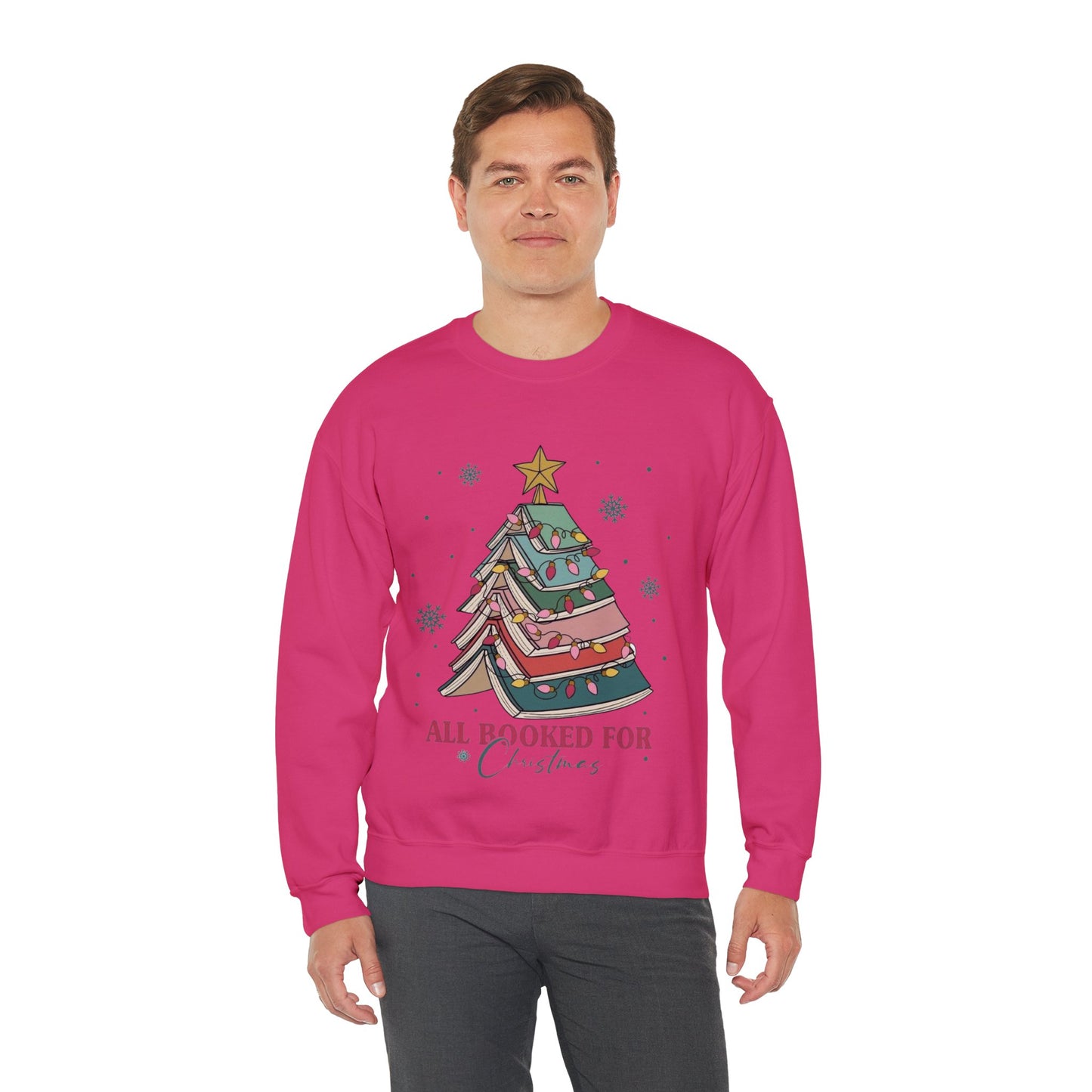 All Booked For Christmas Sweatshirt