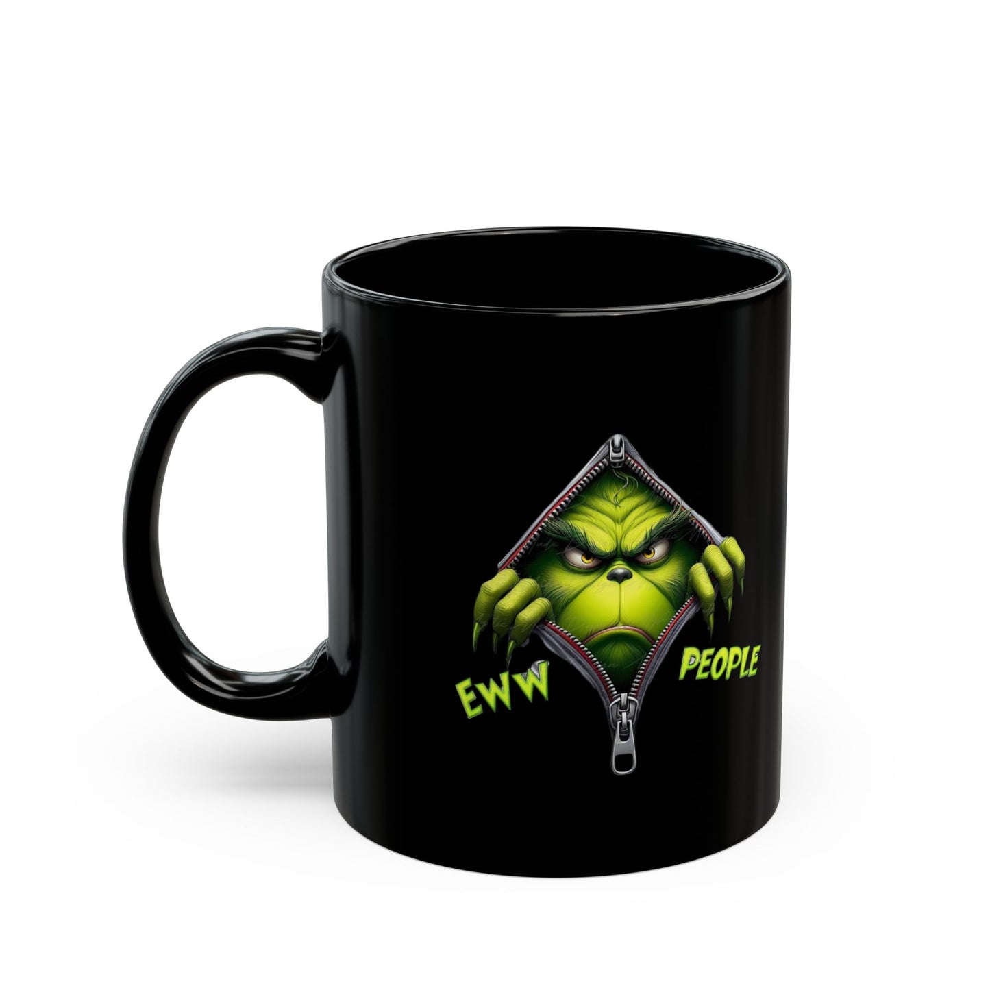 Grinch Ew People Mugs