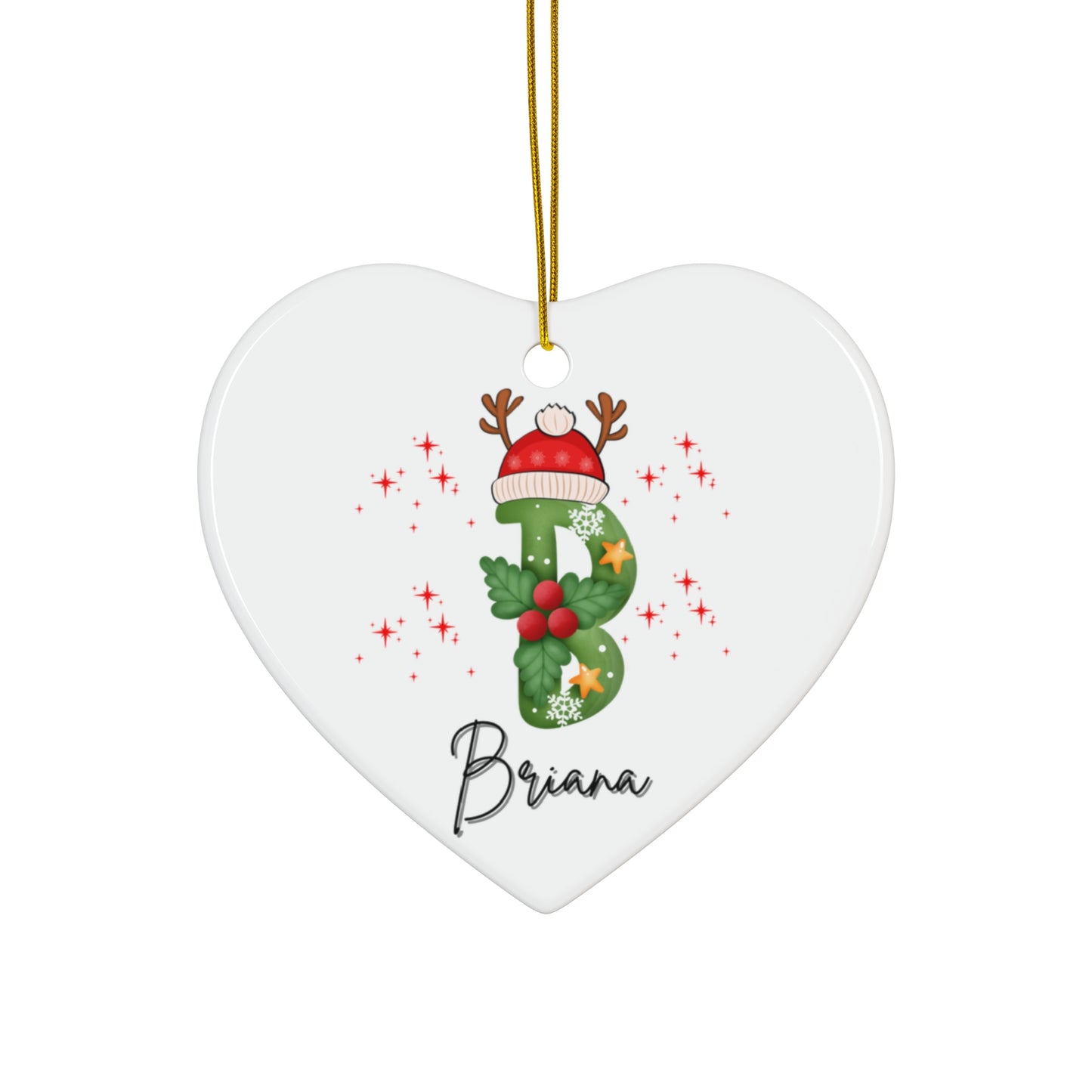 Family Christmas Name Ornament