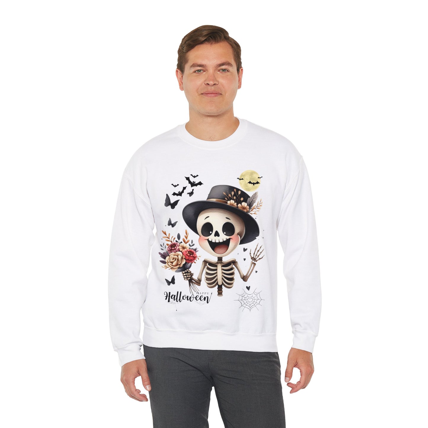 Funny Skeleton Kids Halloween Sweatshirt