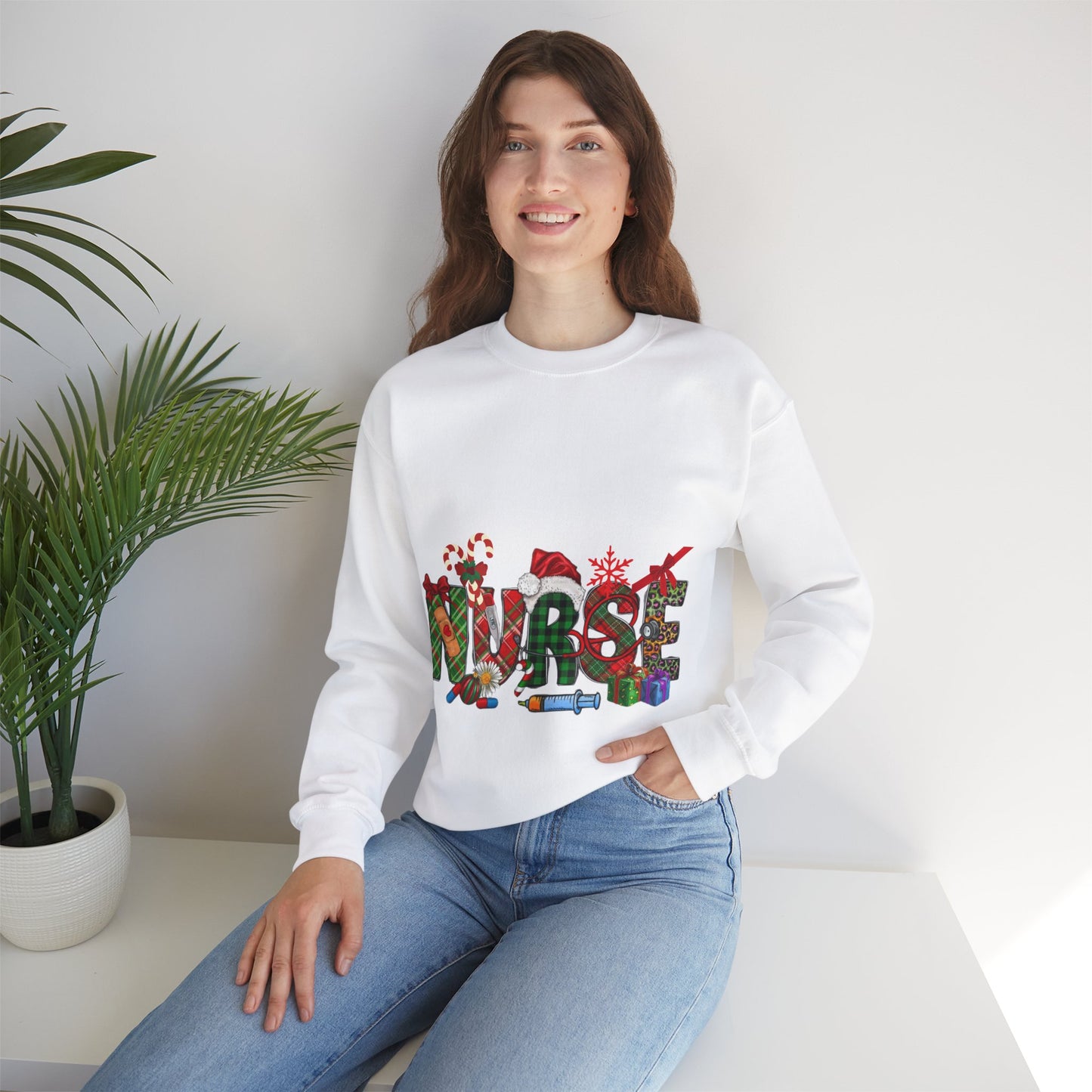 Christmas Nurse Sweatshirt