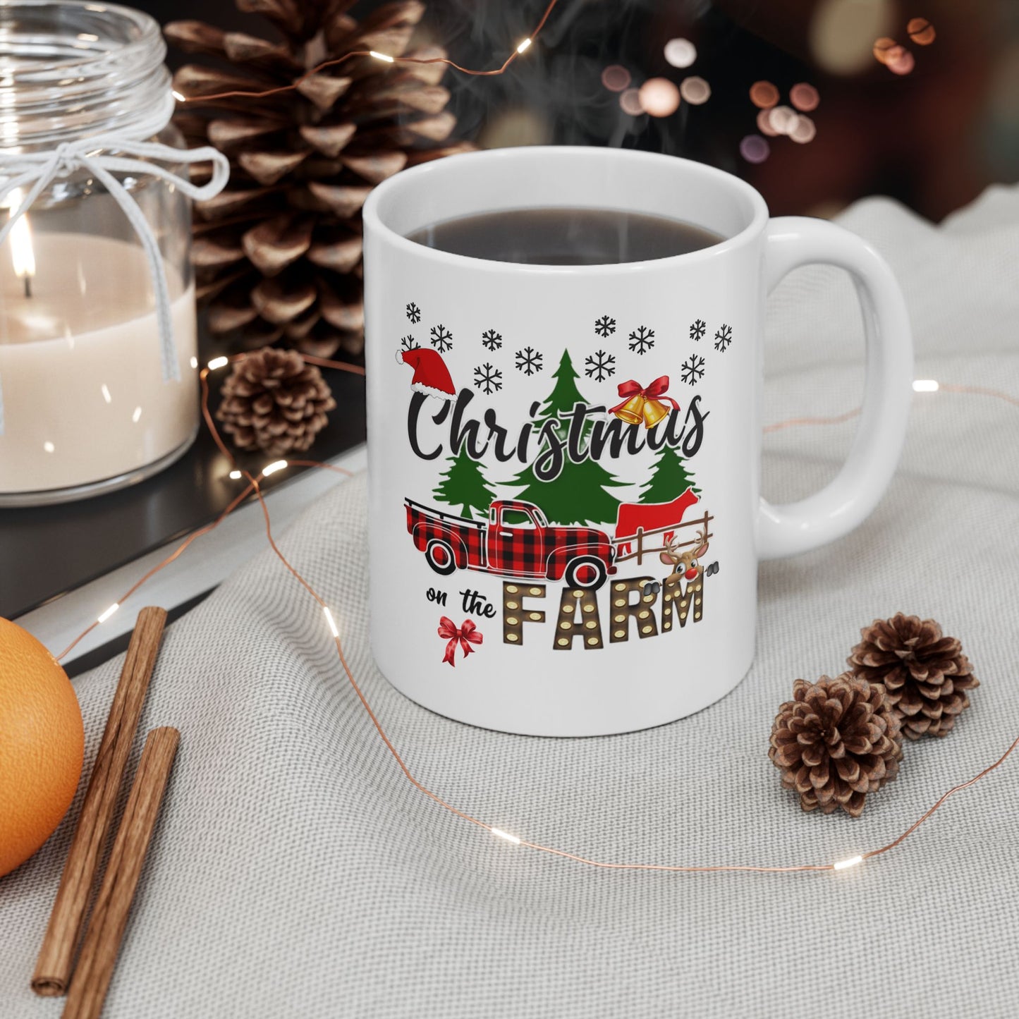 Christmas on the Farm Mugs