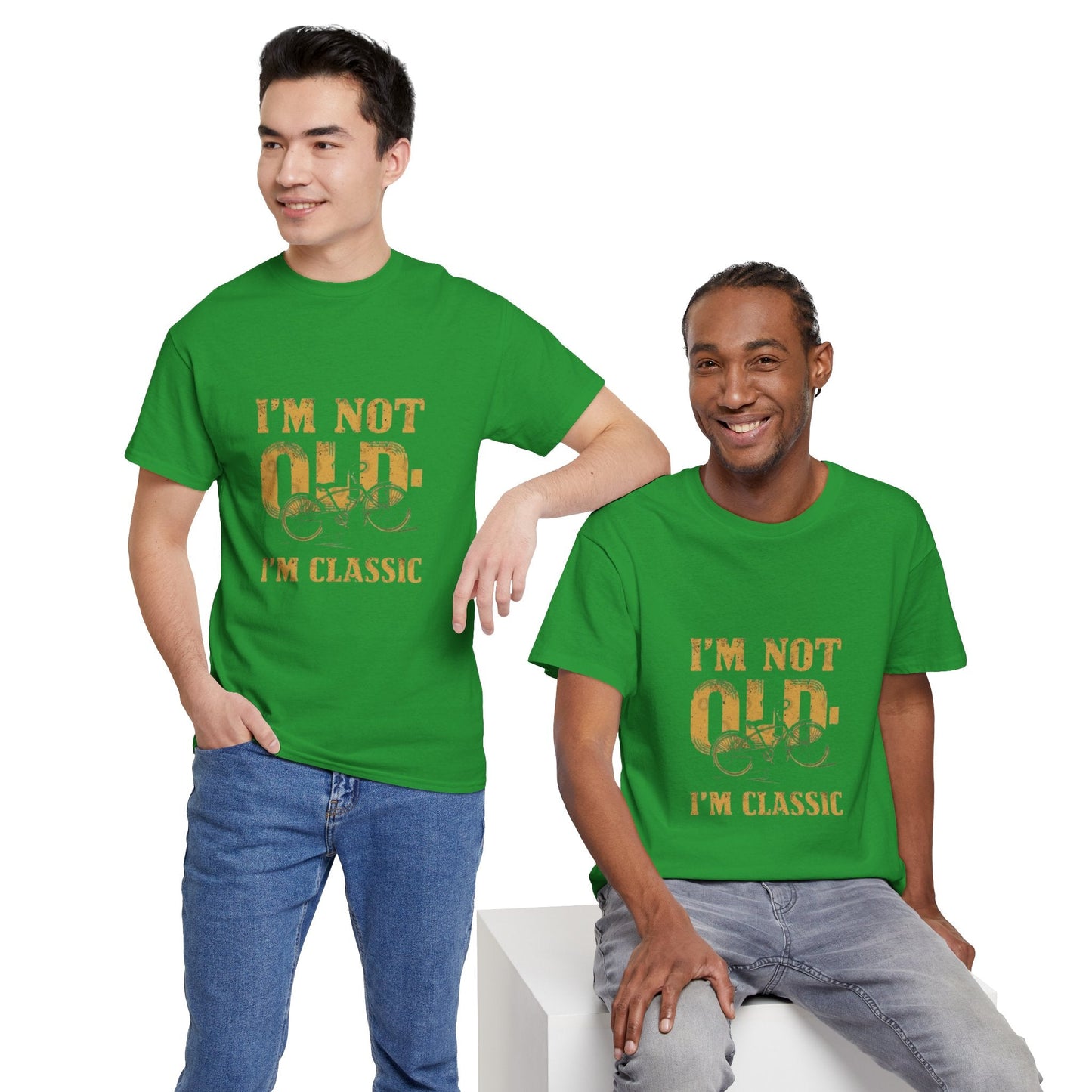 I'm Not Old, I'm Classic Unisex Heavy Cotton Tee, Funny Birthday Gift