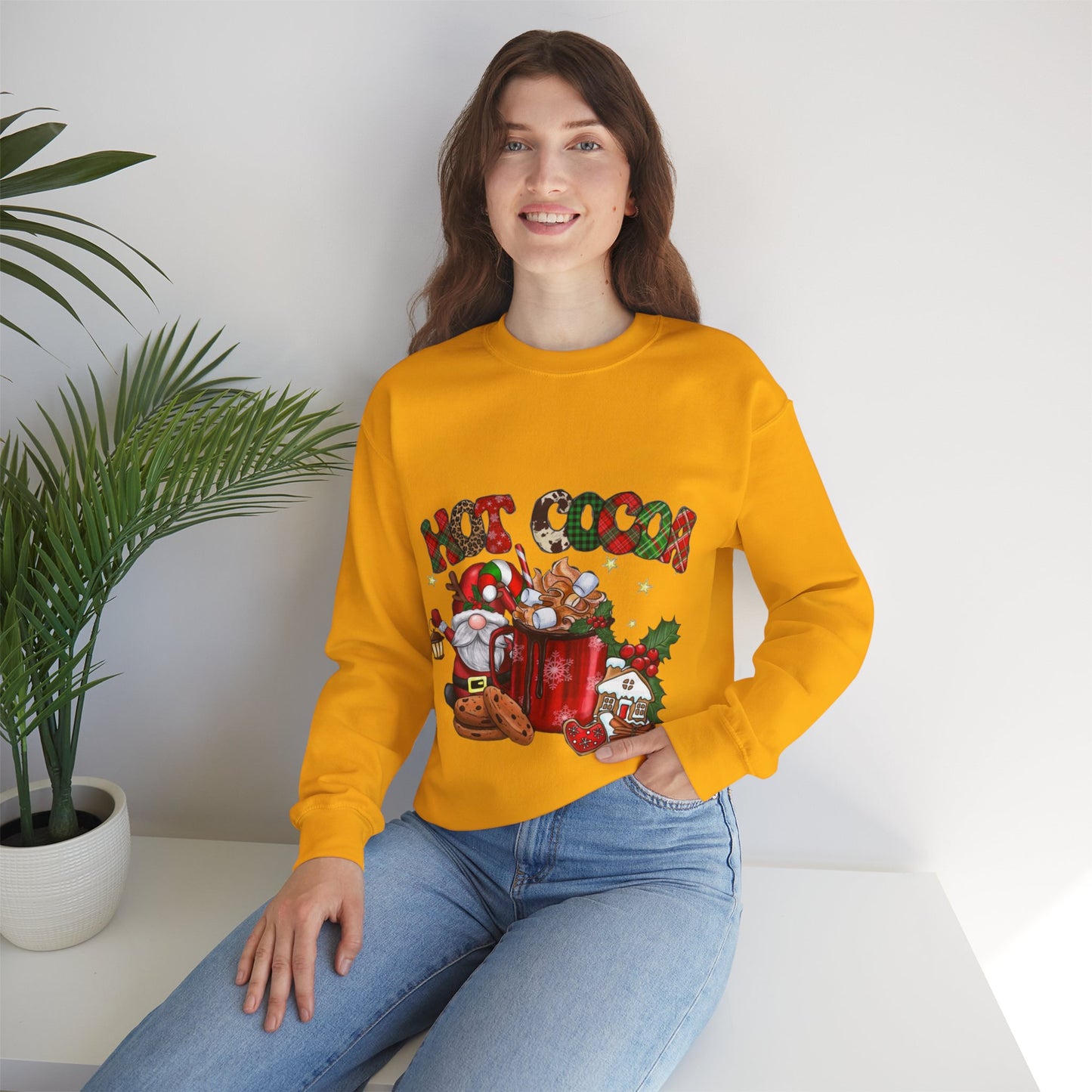 Hot Cocoa Christmas Movies Sweatshirt