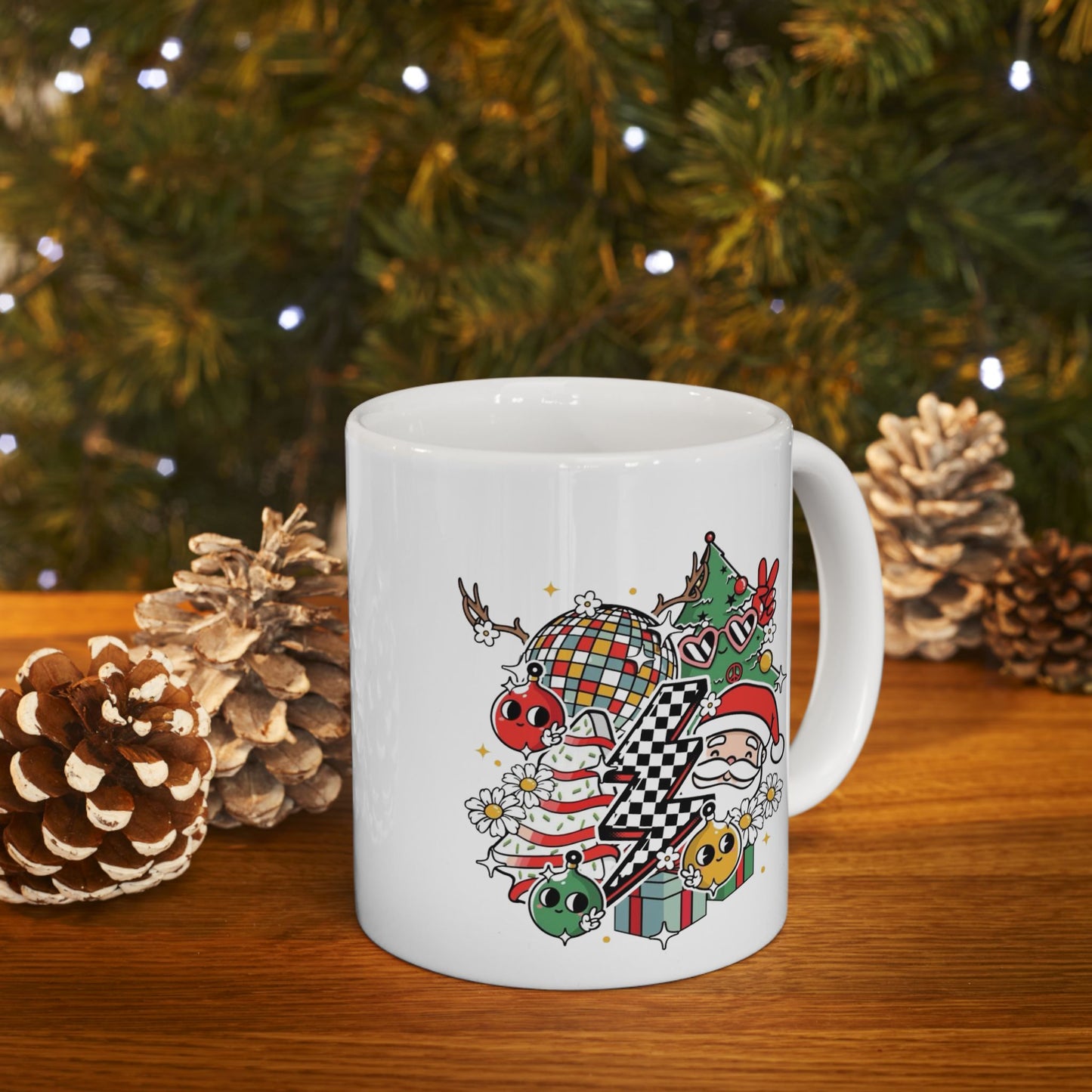 Christmas Disco Long Sleeve Mugs