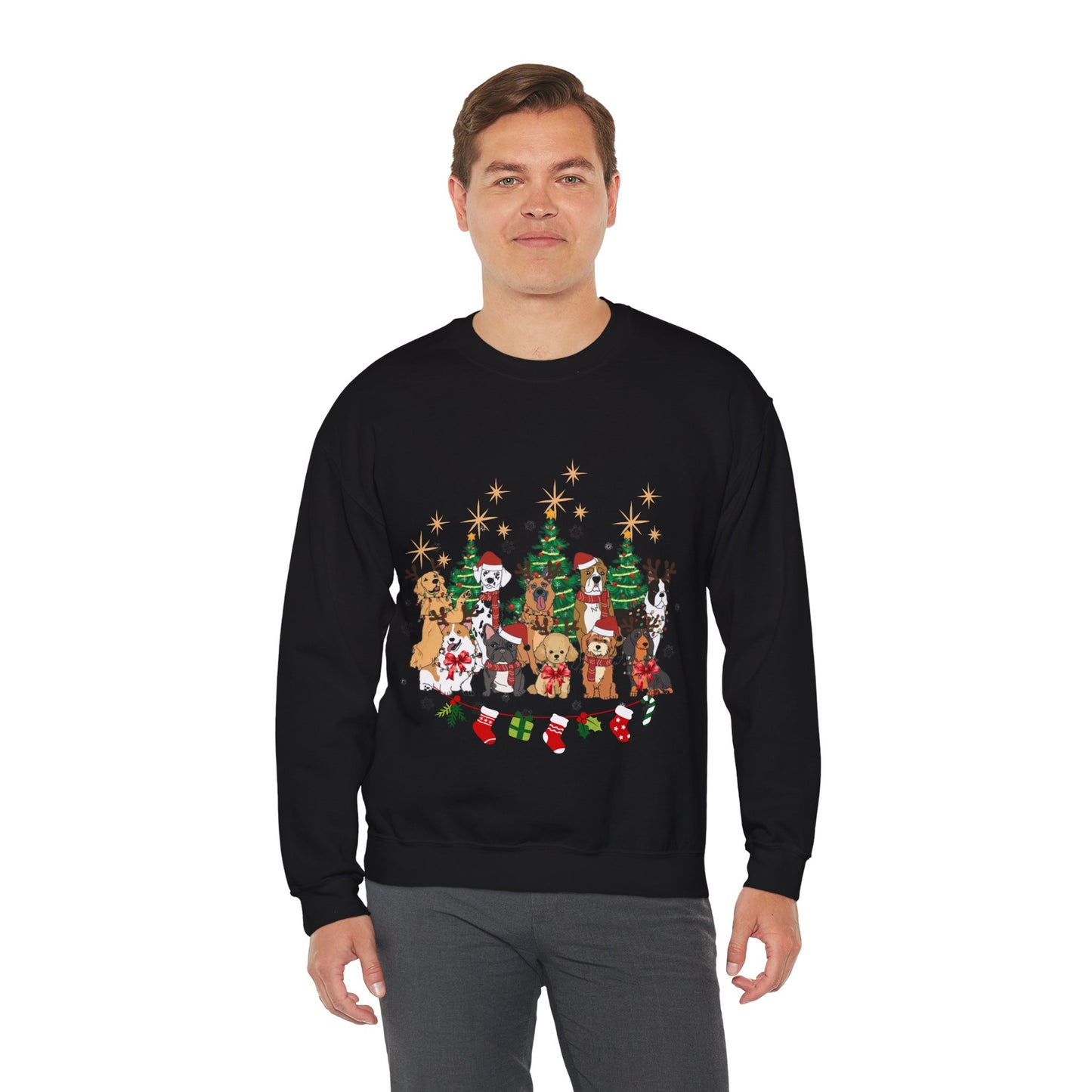 Christmas Dogs Sweatshirt