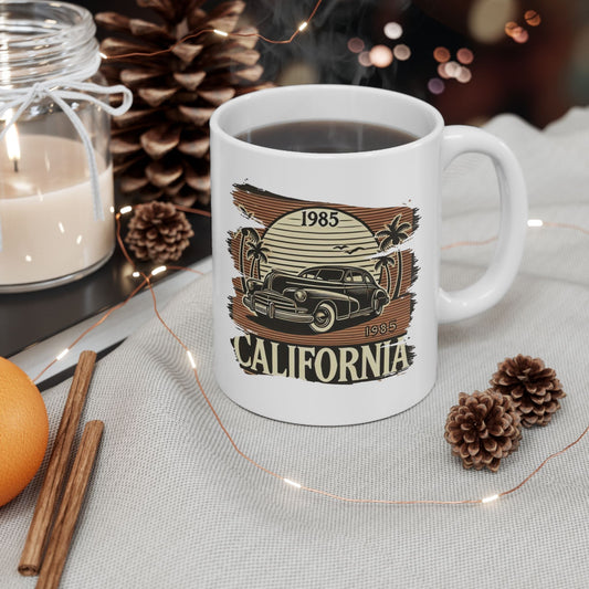 Vintage California Sunset Mug