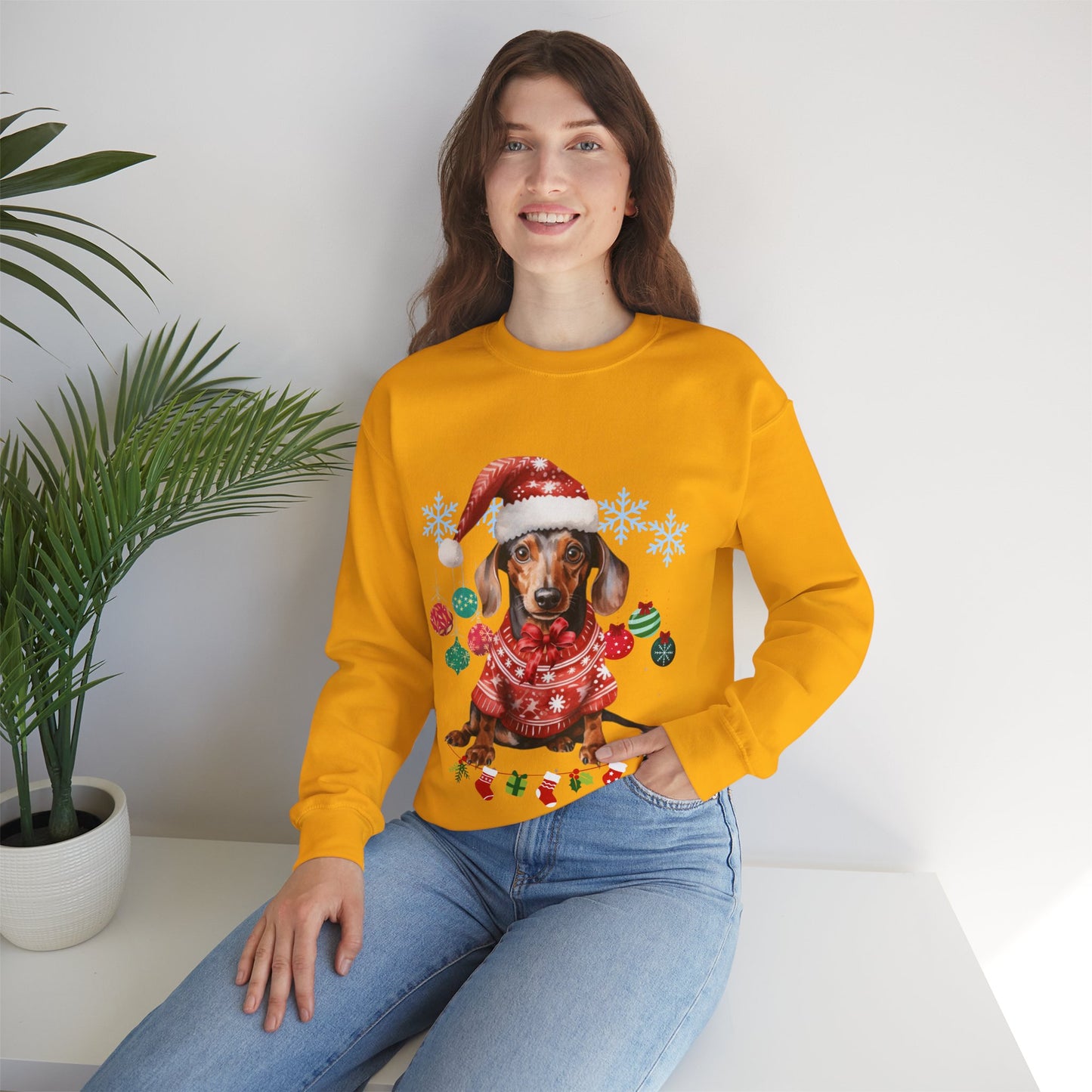 Funny Christmas Dogs Sweatshirt