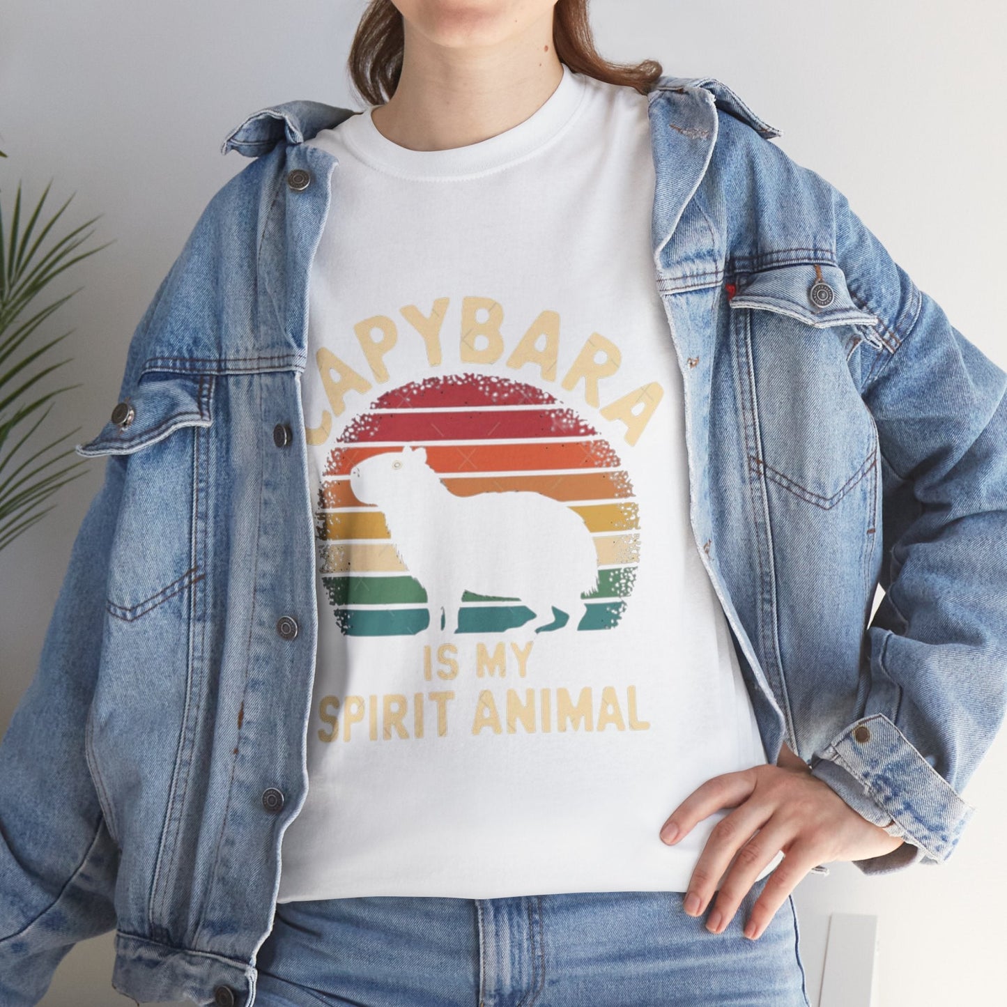 Capybara Spirit Animal T-Shirt - Fun & Trendy Graphic Tee
