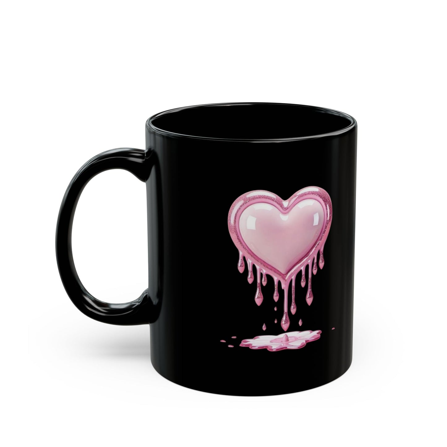 Drippy Heart Valentines Day Mugs, My Heart Valentines Day Gift