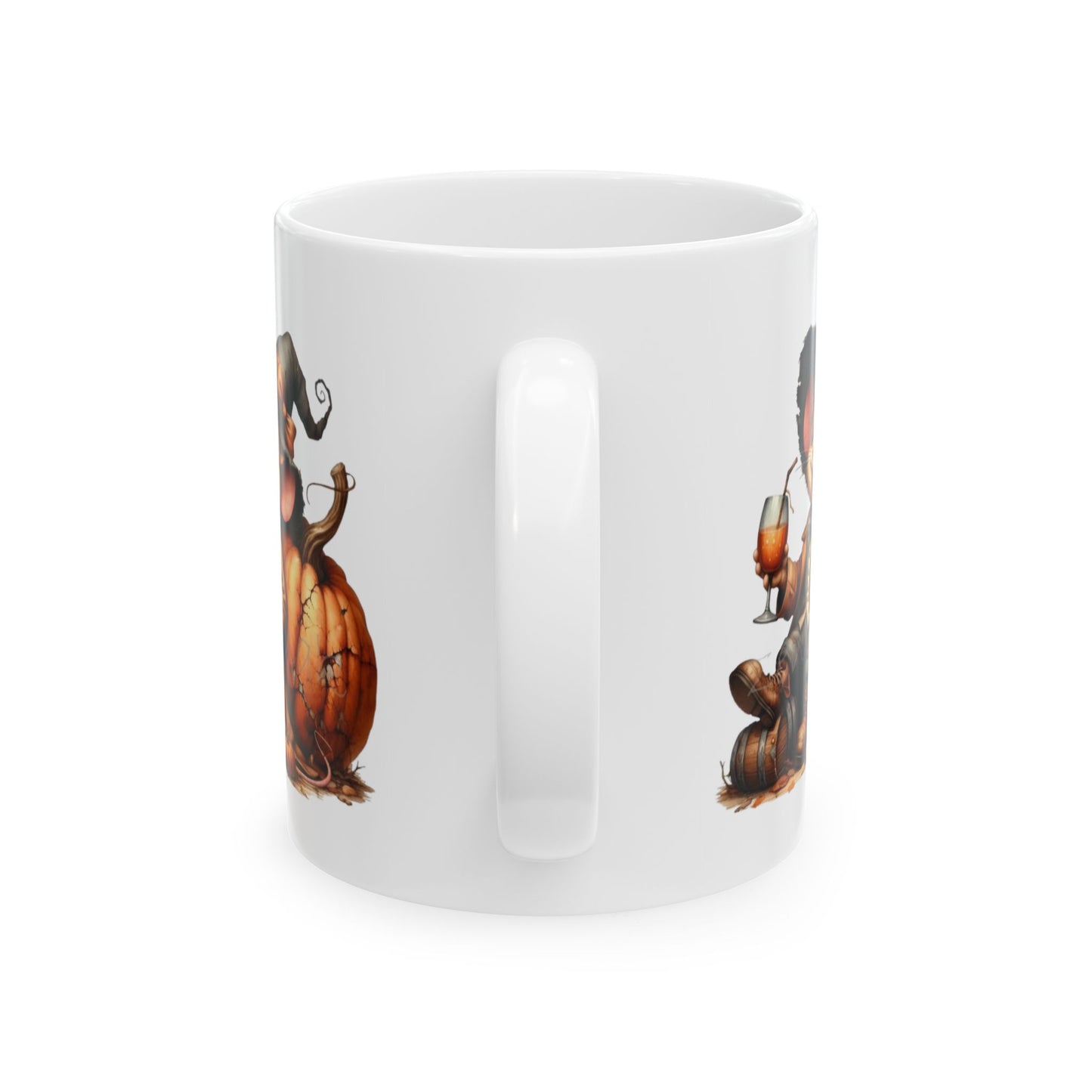 Funny Mouse Halloween Mugs