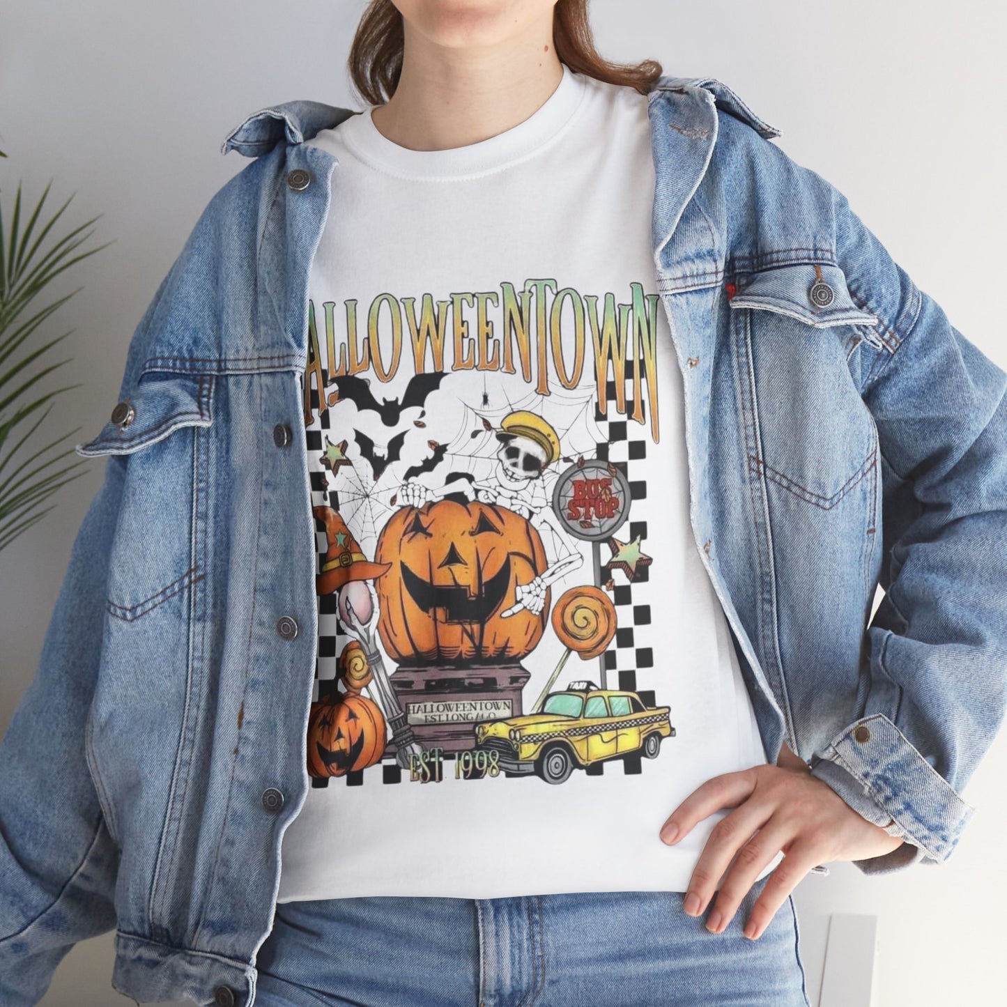 Retro Halloweentown Shirt, Halloweentown Shirt, Halloweentown Pumpkin T-shirt, Fall Shirt, Ghost Shirt, Halloween Crewneck, Spooky Season