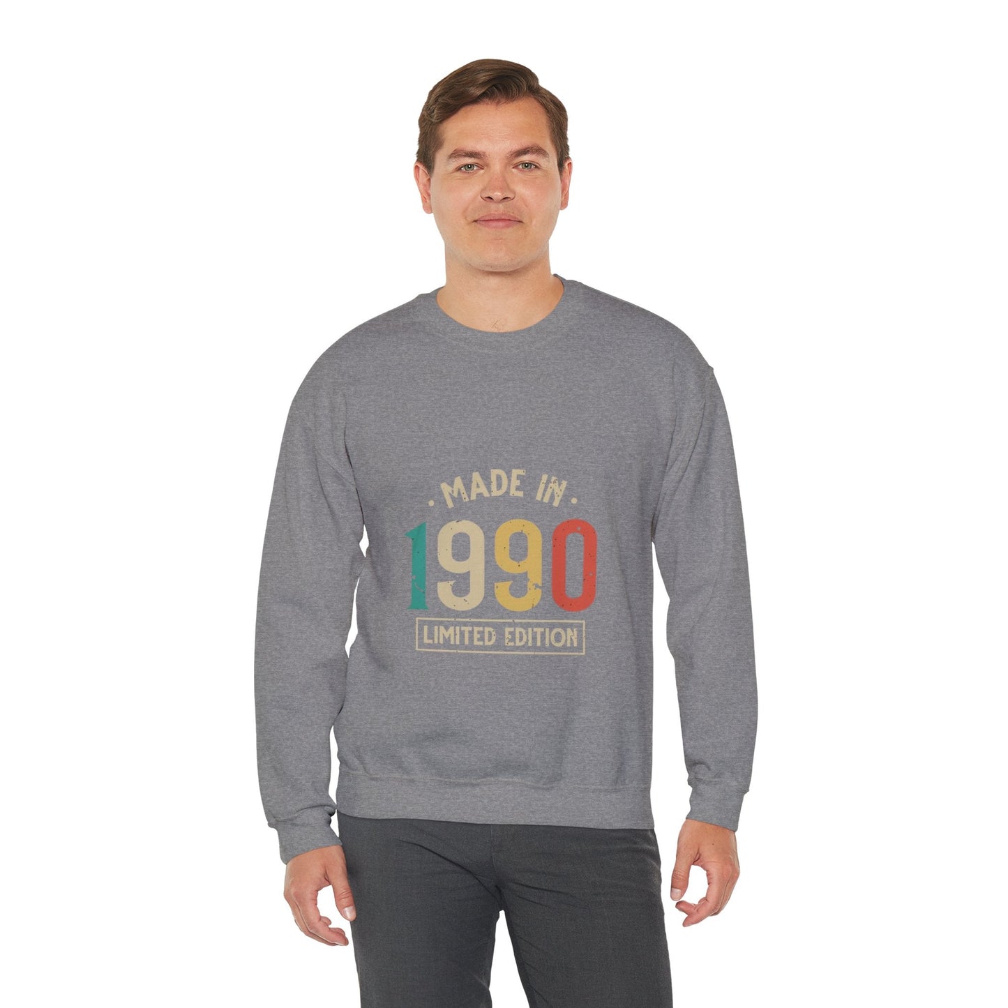 1990 Limited Edition Sweatshirt Unisex Crewneck, Retro Gift