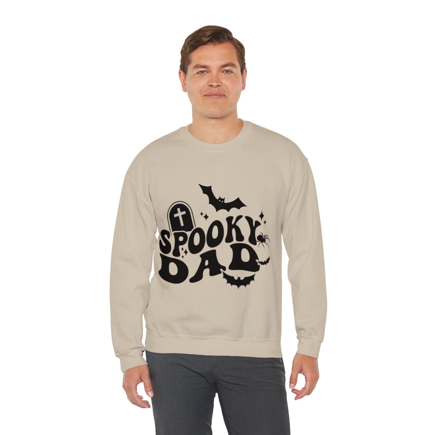 Spooky Dad Sweatshirt, Halloween Dad Sweatshirt, Spooky Shirt, Halloween Crewneck, Spooky Season Shirt, Spooky Vibes, Spooky Family Shirts